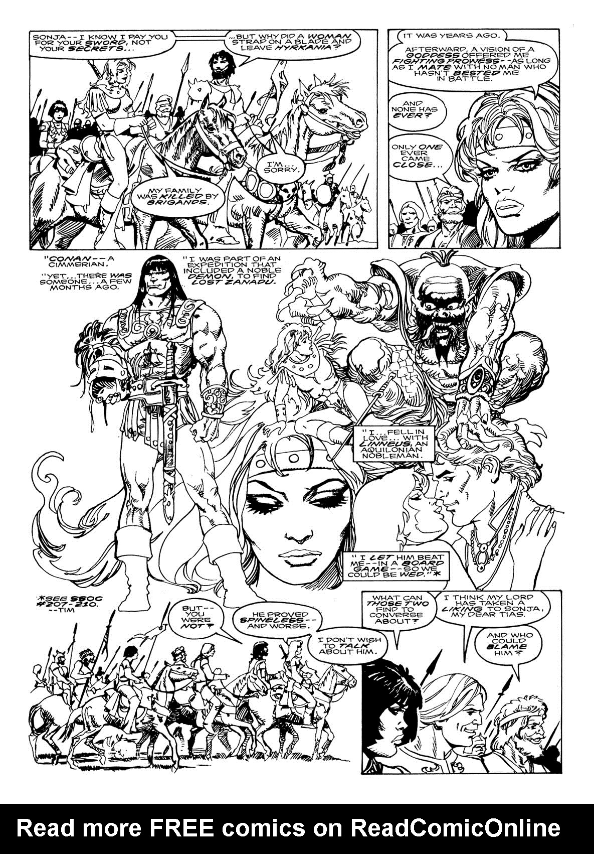 Read online The Savage Sword Of Conan comic -  Issue #231 - 26