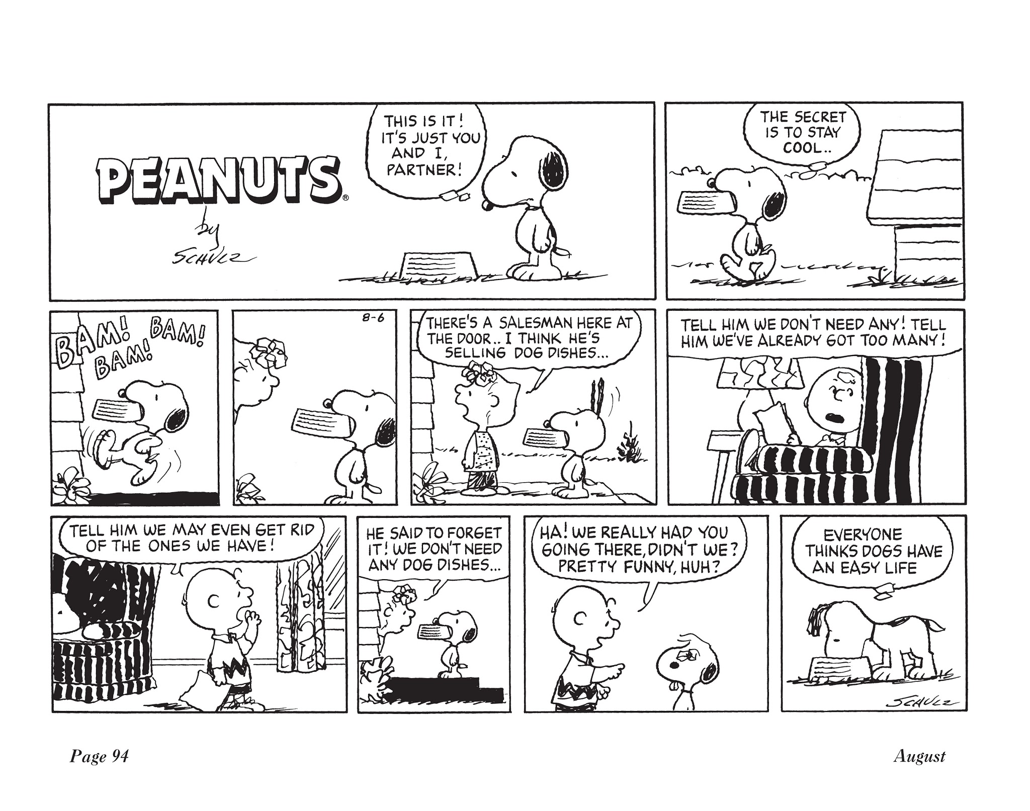 Read online The Complete Peanuts comic -  Issue # TPB 20 - 109