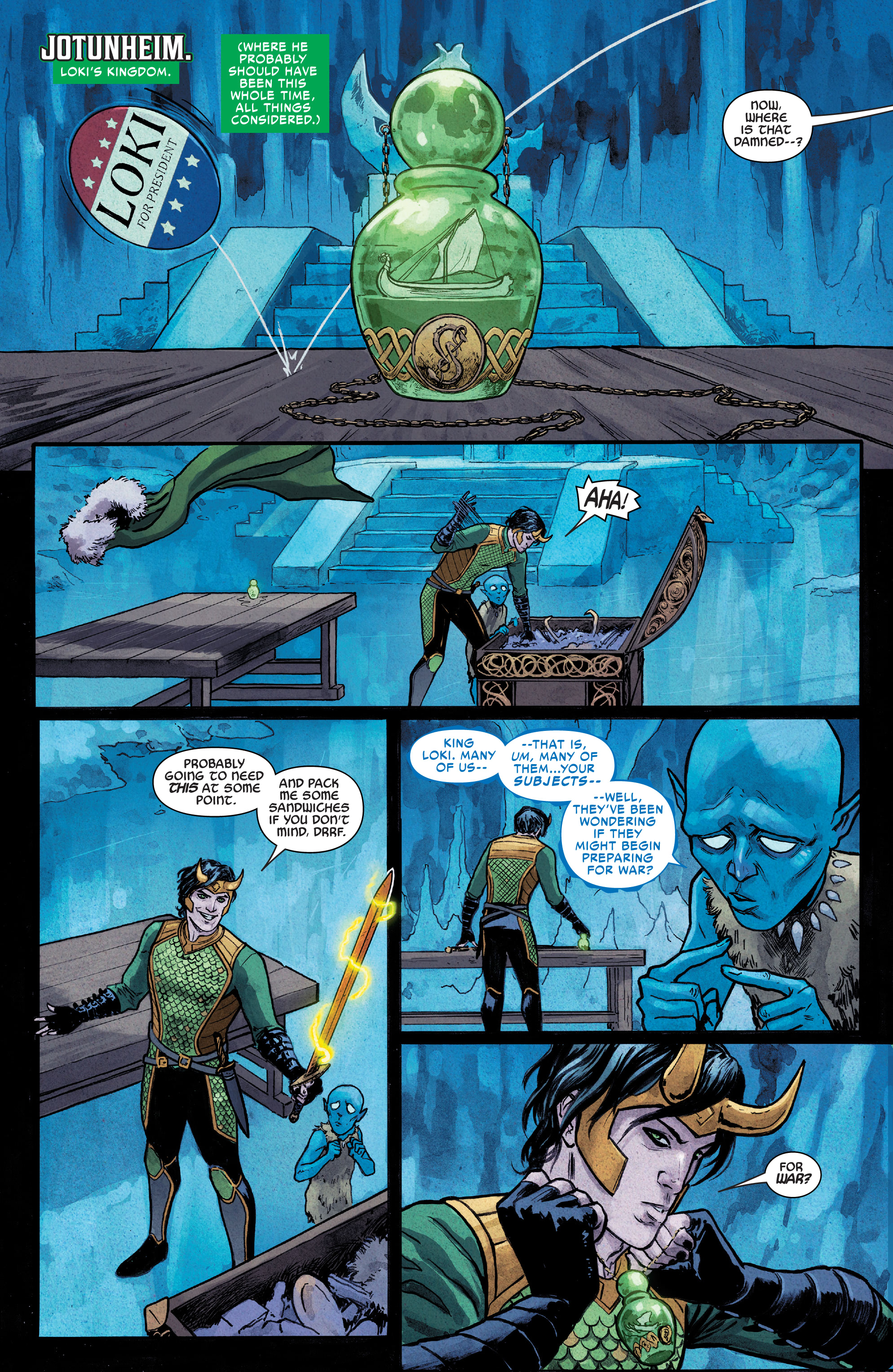 Read online Loki (2023) comic -  Issue #1 - 18