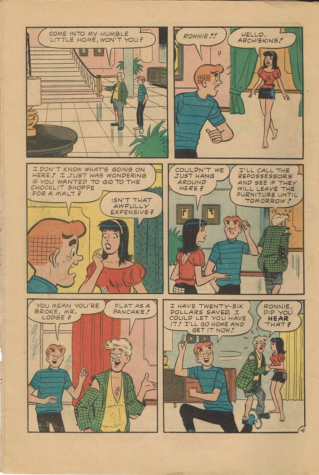 Read online Pep Comics comic -  Issue #196 - 6