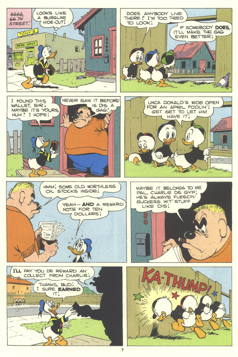 Read online Walt Disney's Comics and Stories comic -  Issue #560 - 10