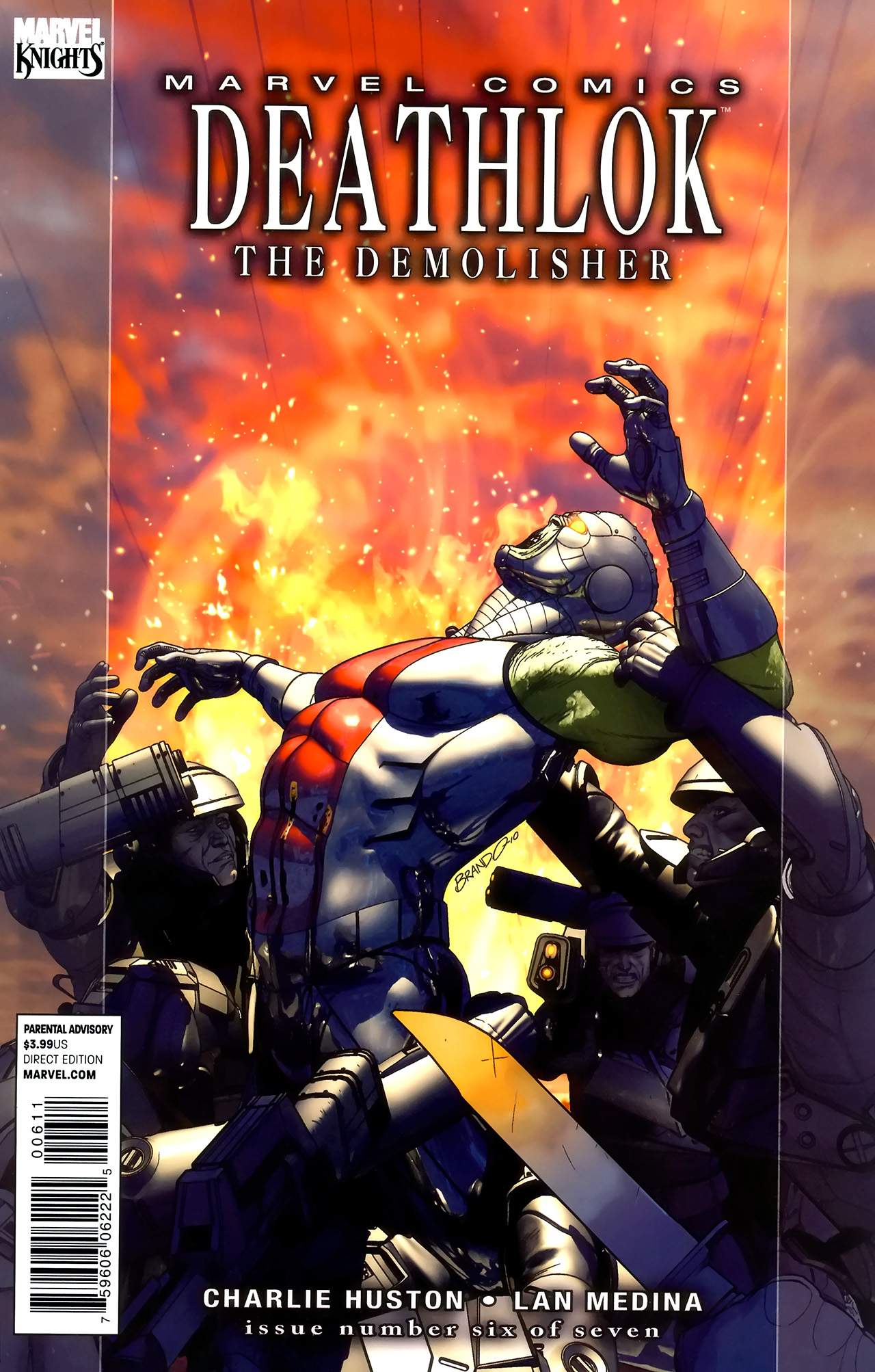 Read online Deathlok (2010) comic -  Issue #6 - 1