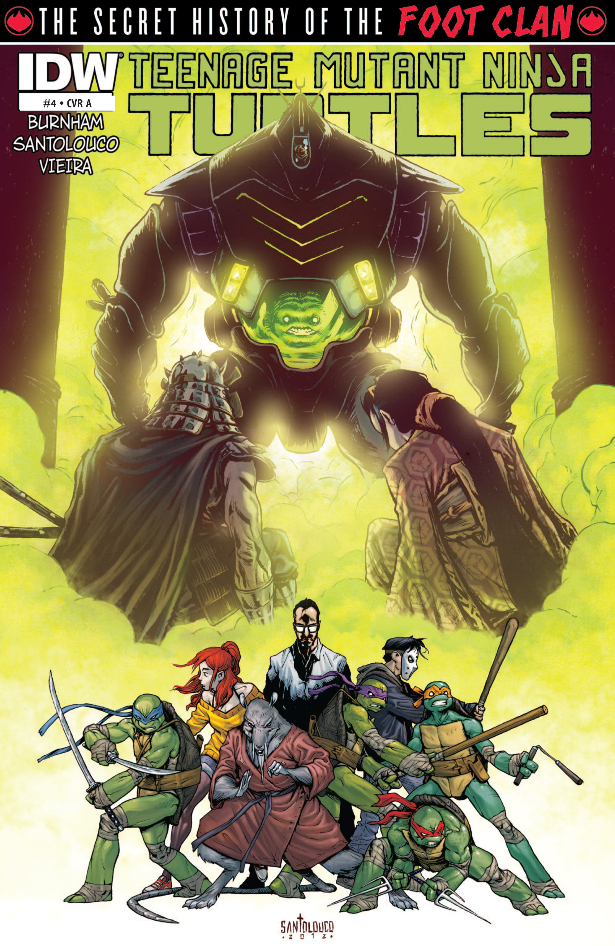 Read online Teenage Mutant Ninja Turtles: The Secret History of the Foot Clan comic -  Issue #4 - 1