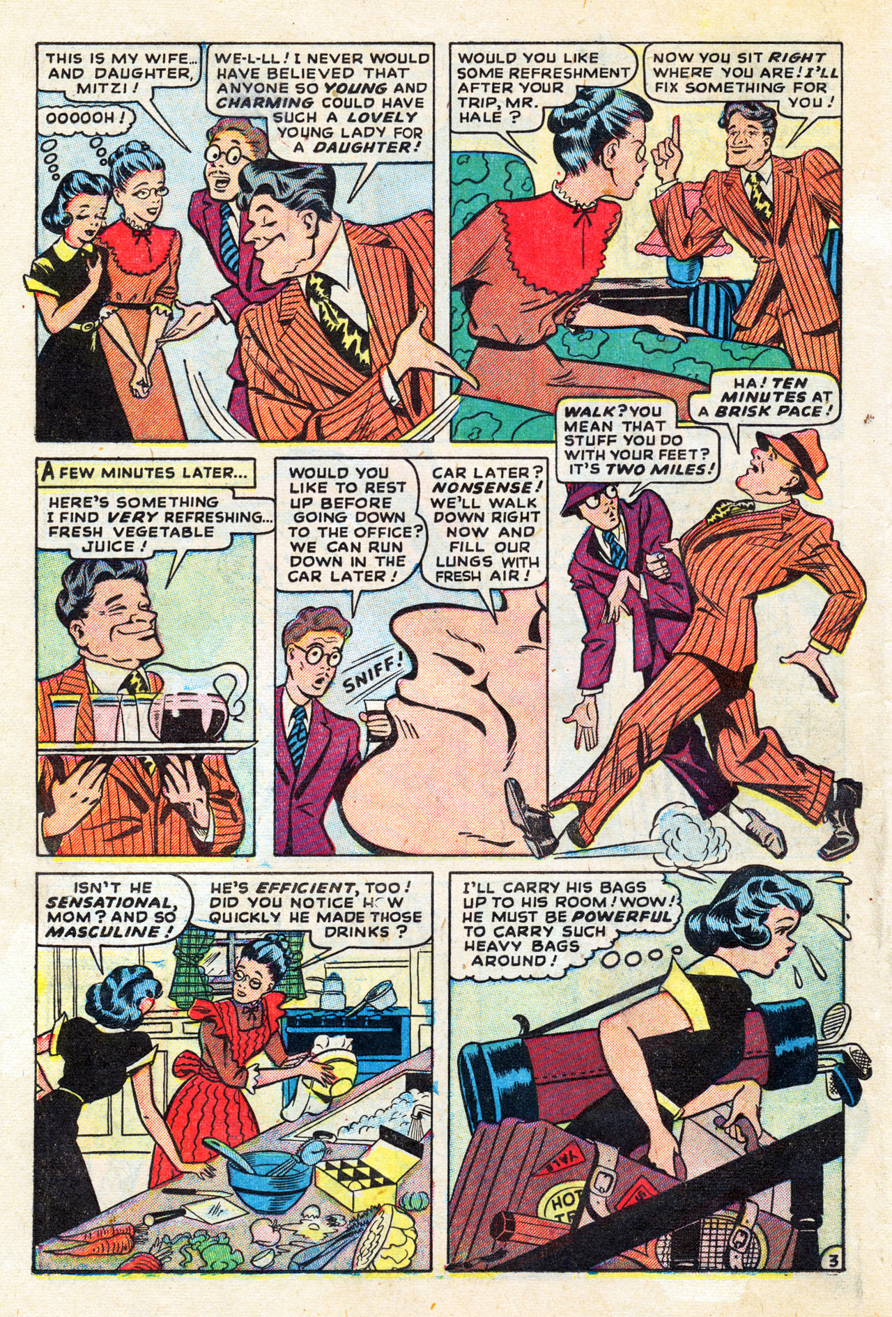 Read online Patsy Walker comic -  Issue #32 - 34