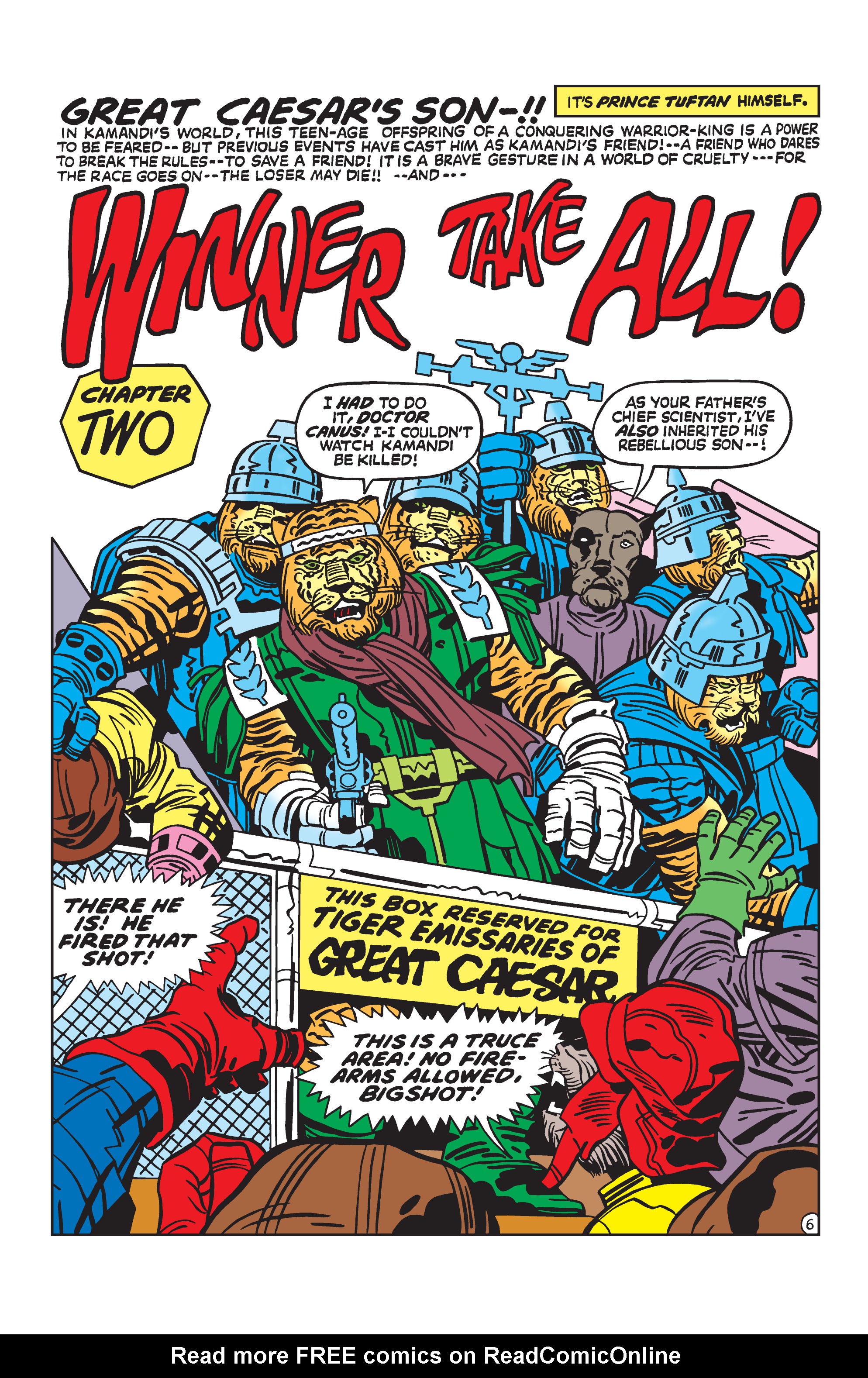 Read online Kamandi, The Last Boy On Earth comic -  Issue #14 - 6