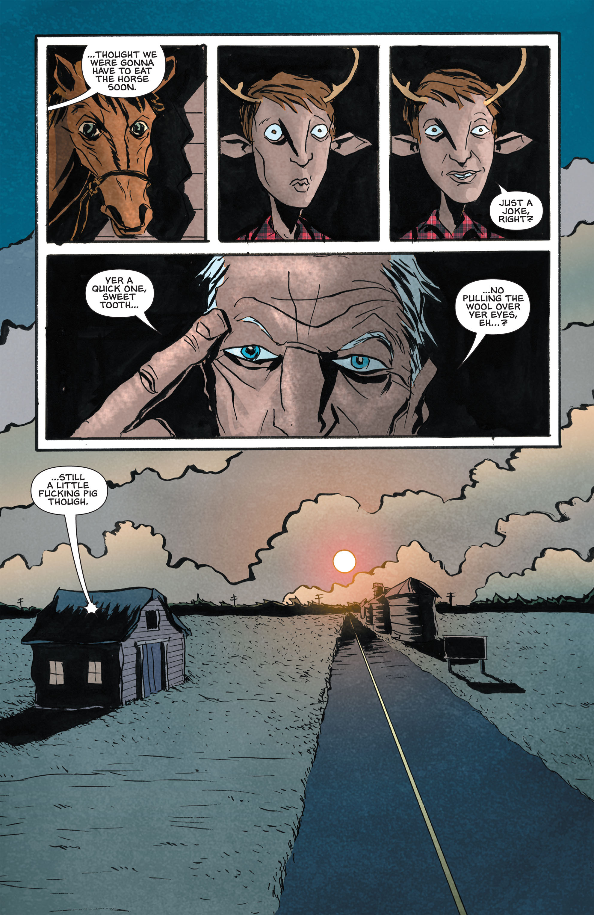 Read online Sweet Tooth: The Deluxe Edition comic -  Issue #1 - 67