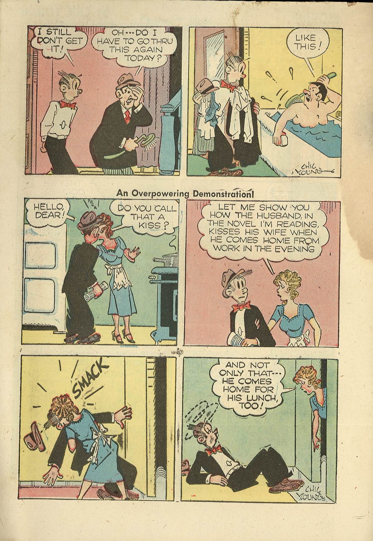Read online Blondie Comics (1947) comic -  Issue #12 - 32