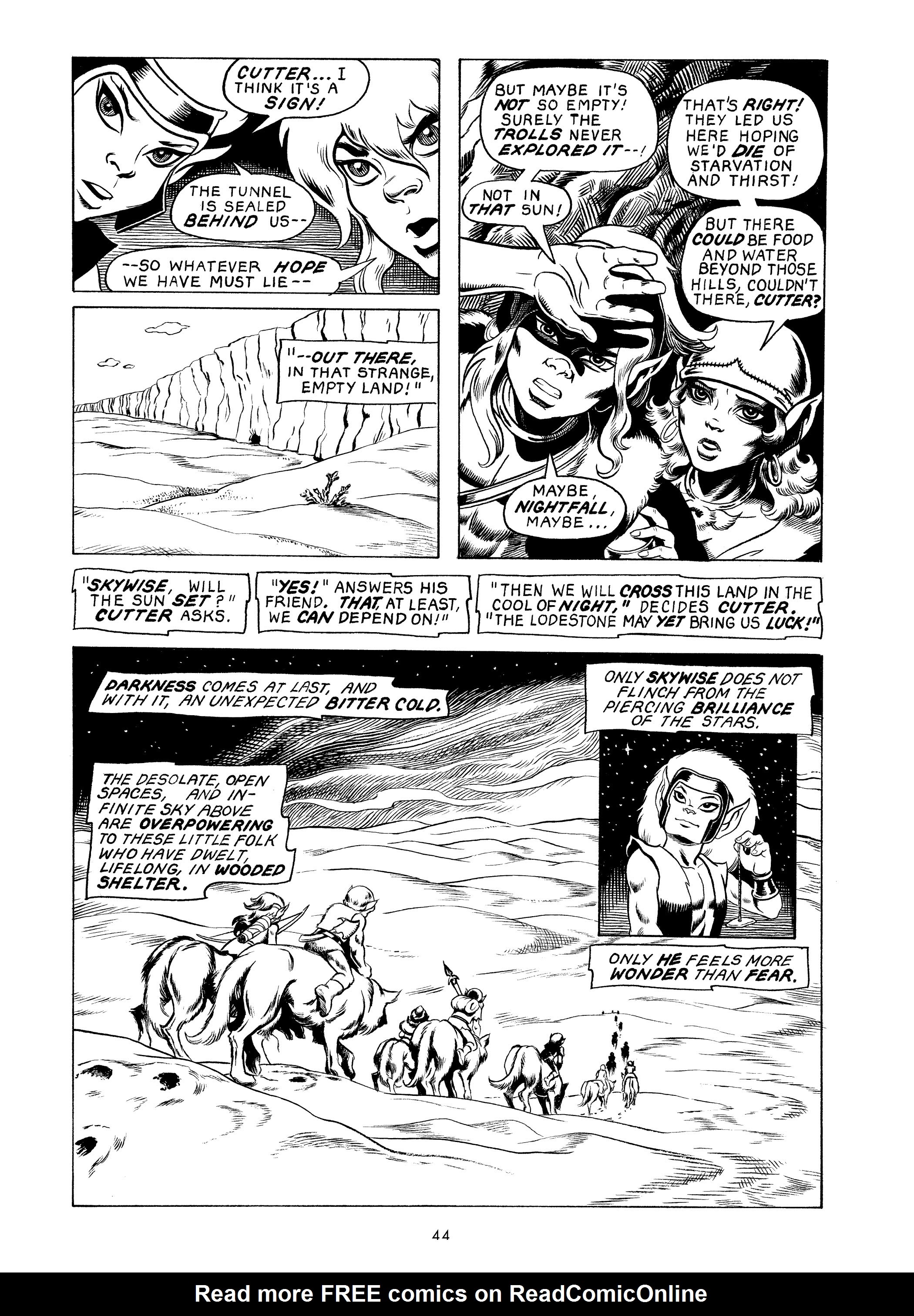 Read online The Complete ElfQuest comic -  Issue # TPB 1 (Part 1) - 45