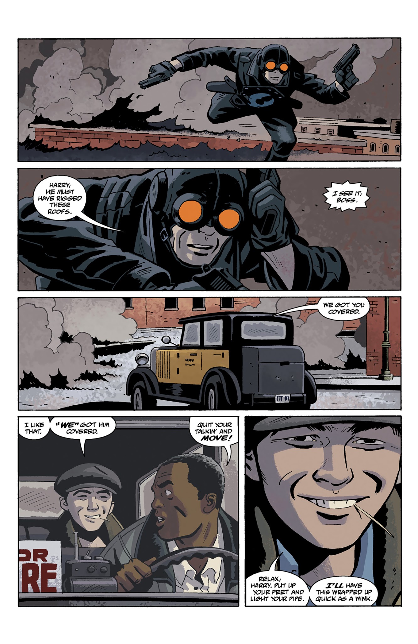 Read online Lobster Johnson: The Burning Hand comic -  Issue #3 - 11