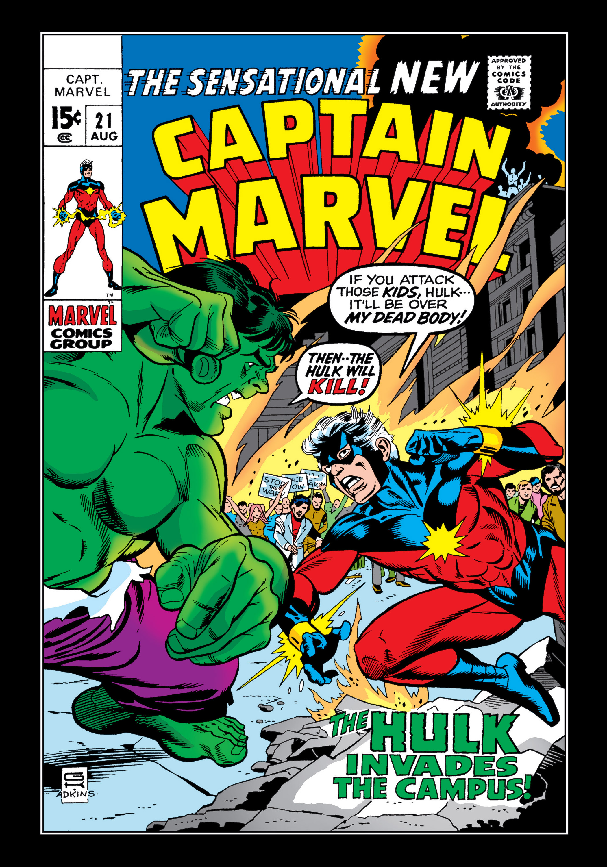 Read online Marvel Masterworks: Captain Marvel comic -  Issue # TPB 2 (Part 3) - 38