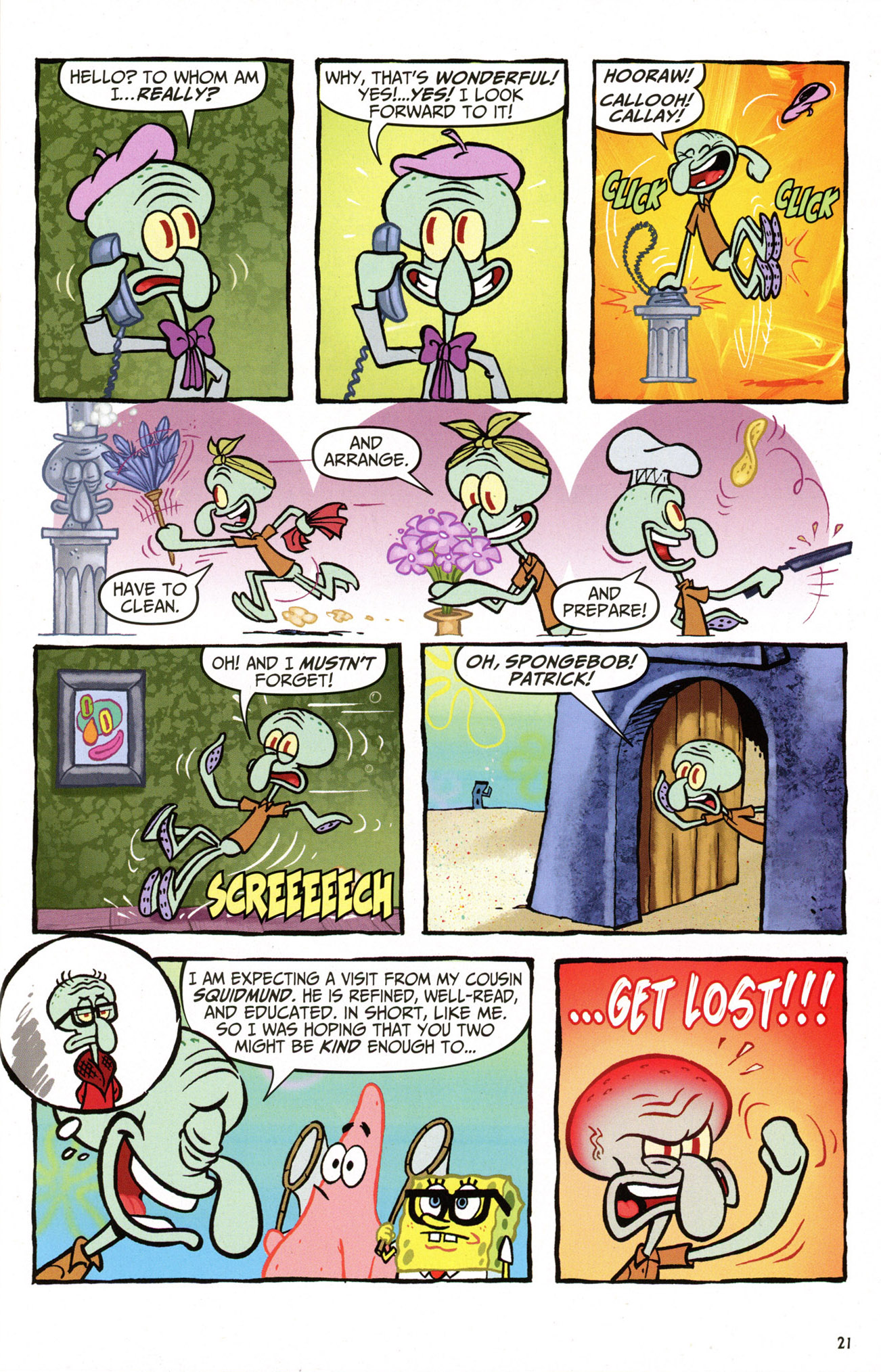 Read online SpongeBob Comics comic -  Issue #24 - 22
