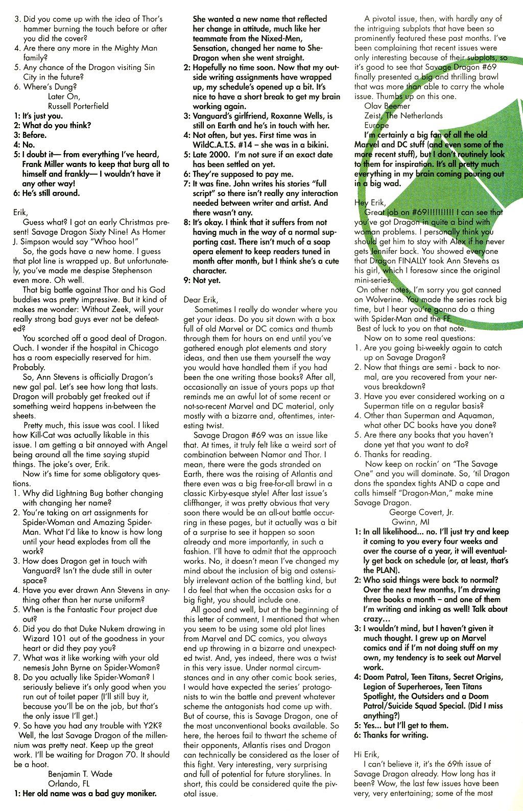 Read online The Savage Dragon (1993) comic -  Issue #71 - 24