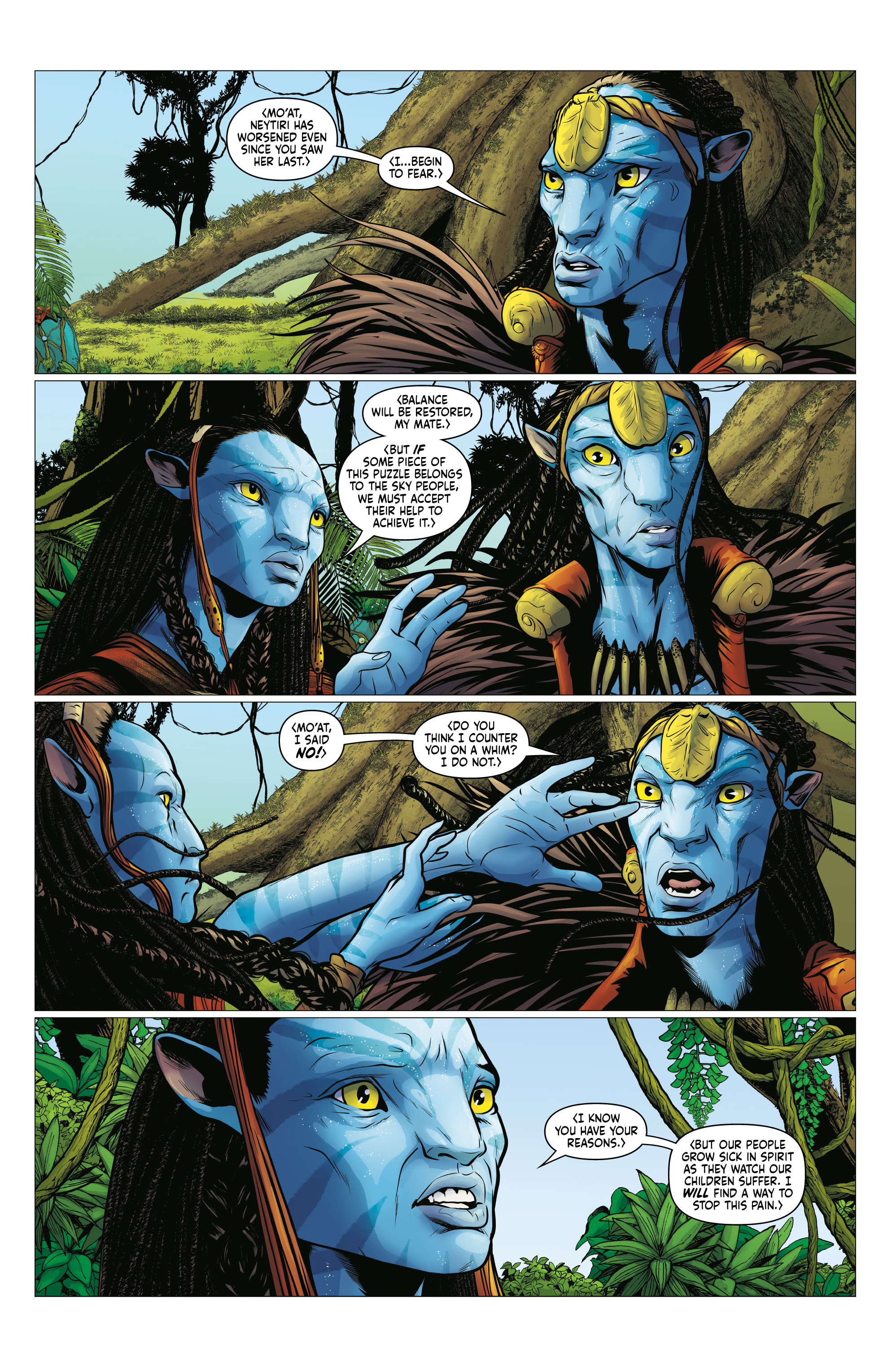 Read online Avatar: Adapt or Die comic -  Issue #3 - 10