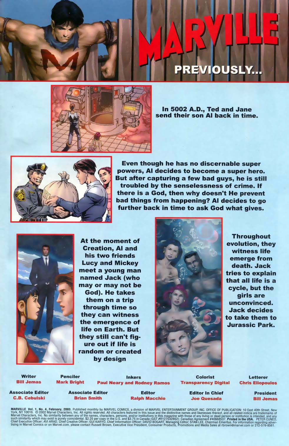 Read online Marville comic -  Issue #4 - 2