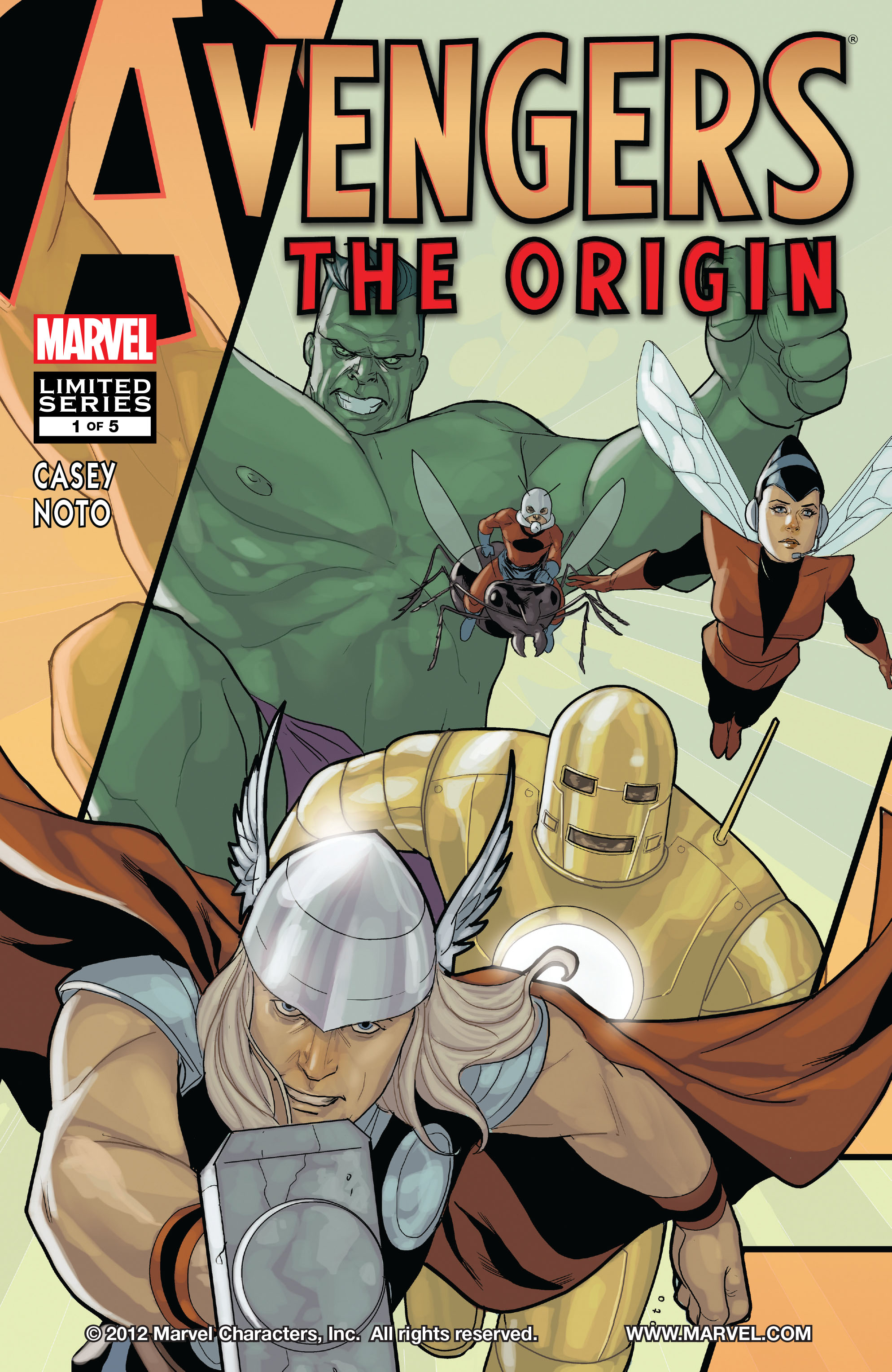 Read online Avengers: The Origin comic -  Issue #1 - 1
