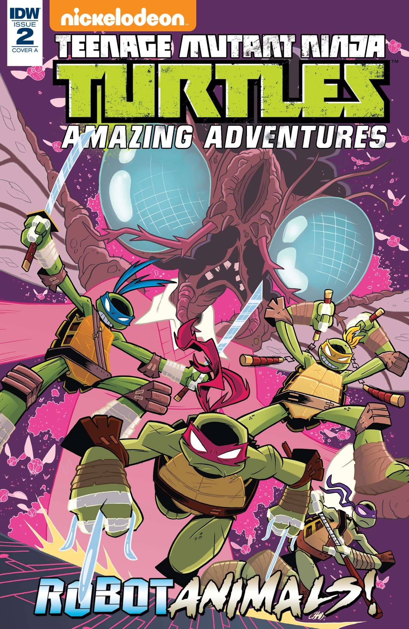 Read online Teenage Mutant Ninja Turtles Amazing Adventures: Robotanimals comic -  Issue #2 - 1