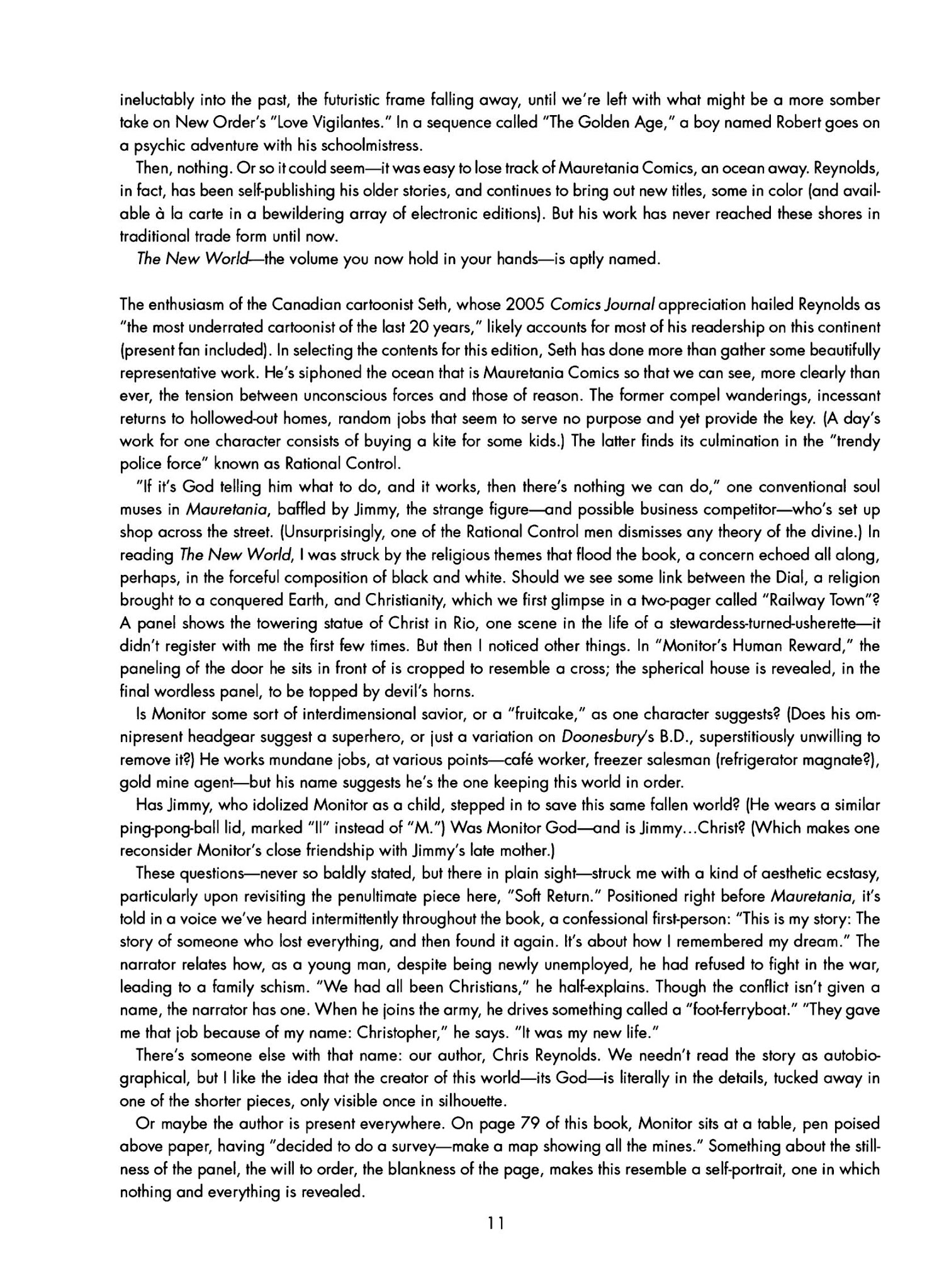 Read online The New World: Comics from Mauretania comic -  Issue # TPB - 12