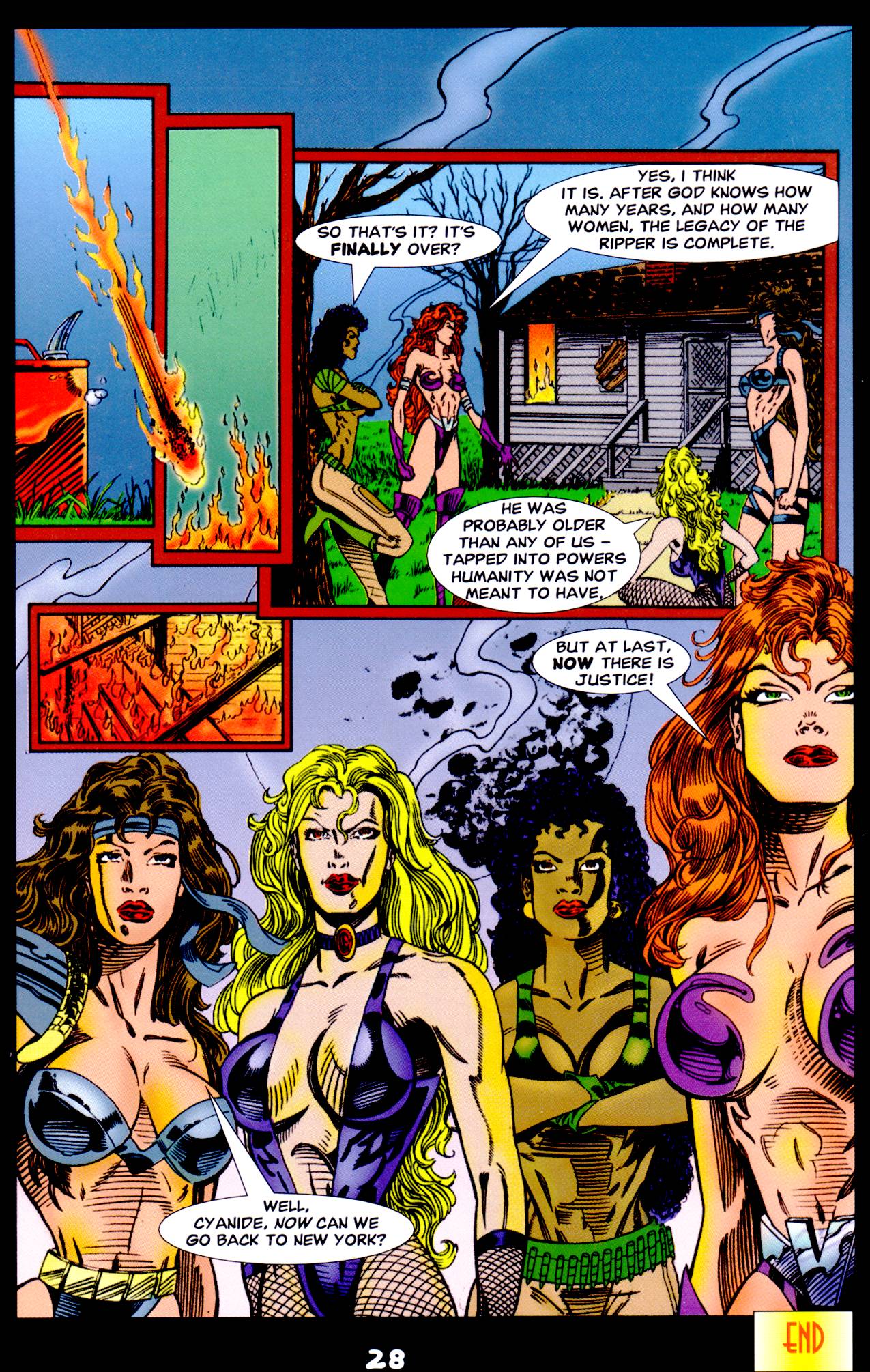Read online Bad Girls of Blackout comic -  Issue #0 - 30