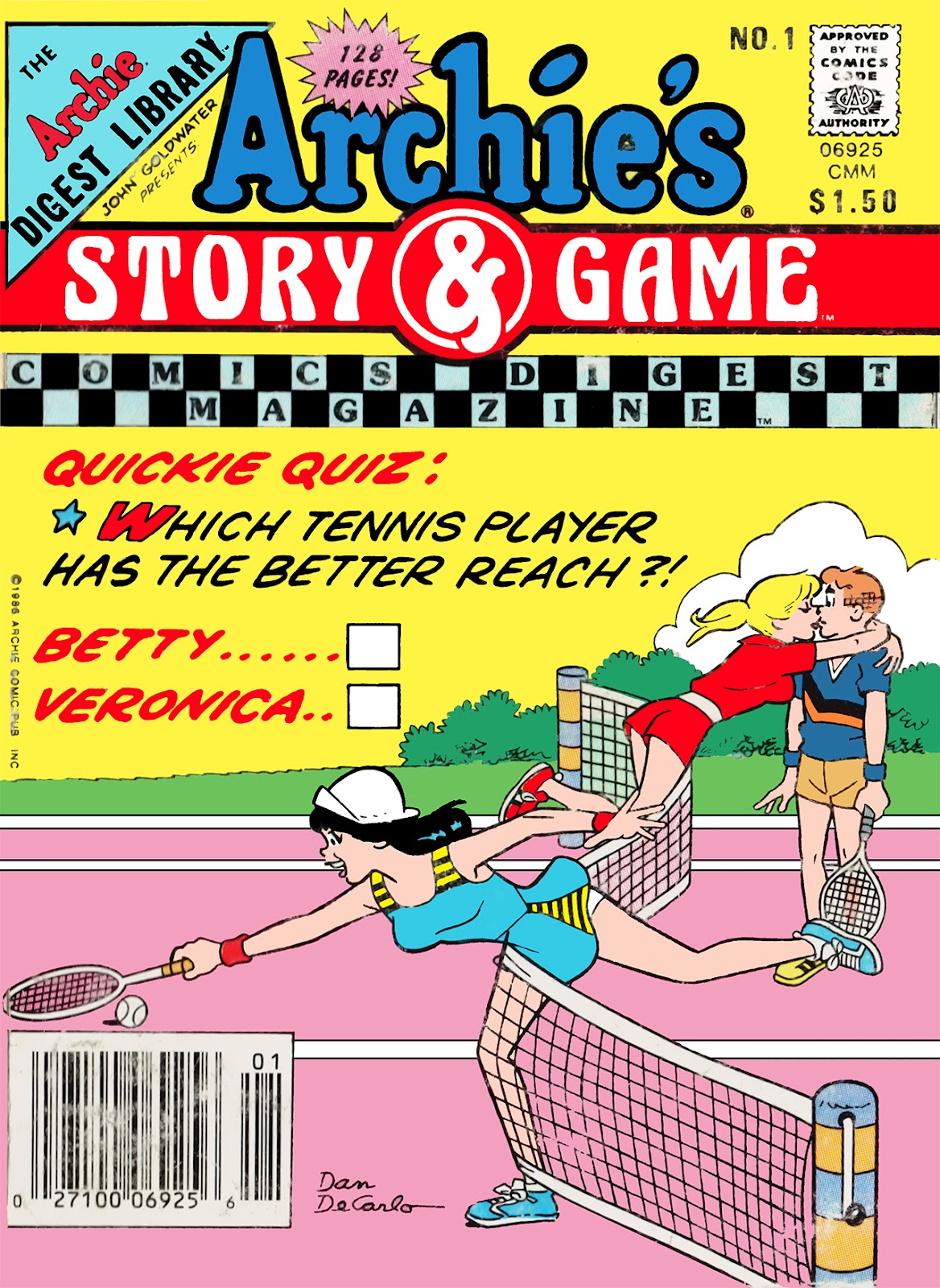 Archie's Story & Game Digest Magazine issue 1 - Page 1