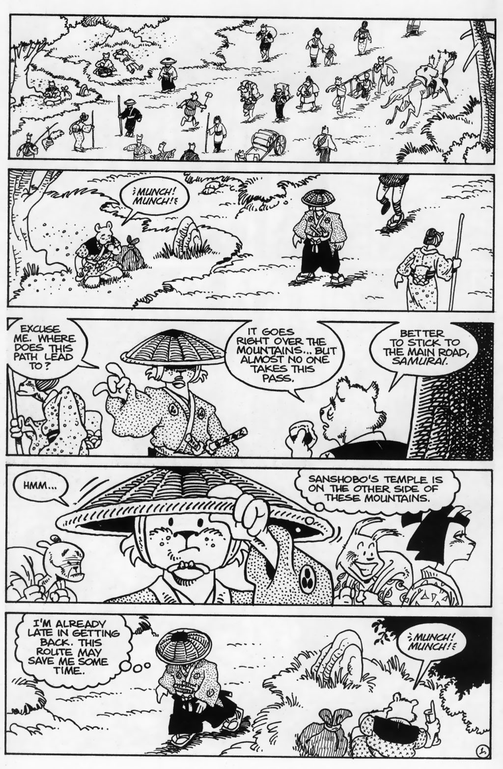 Read online Usagi Yojimbo (1996) comic -  Issue #37 - 3