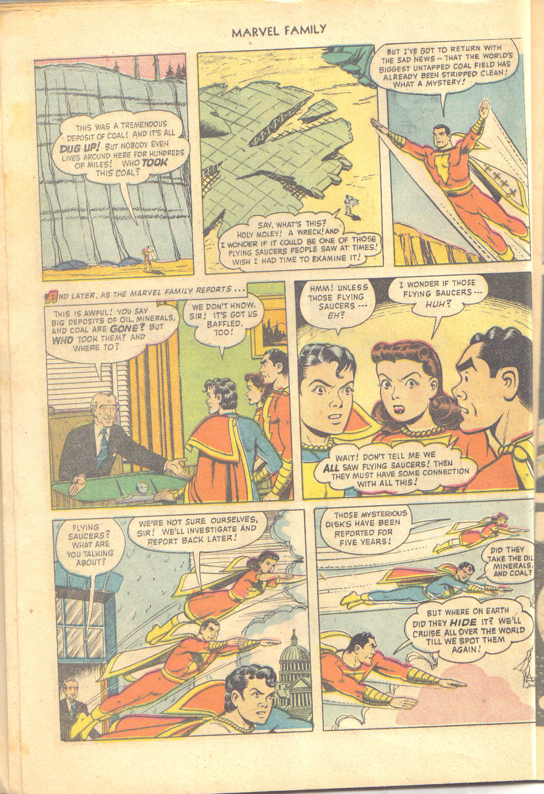 Read online The Marvel Family comic -  Issue #47 - 9