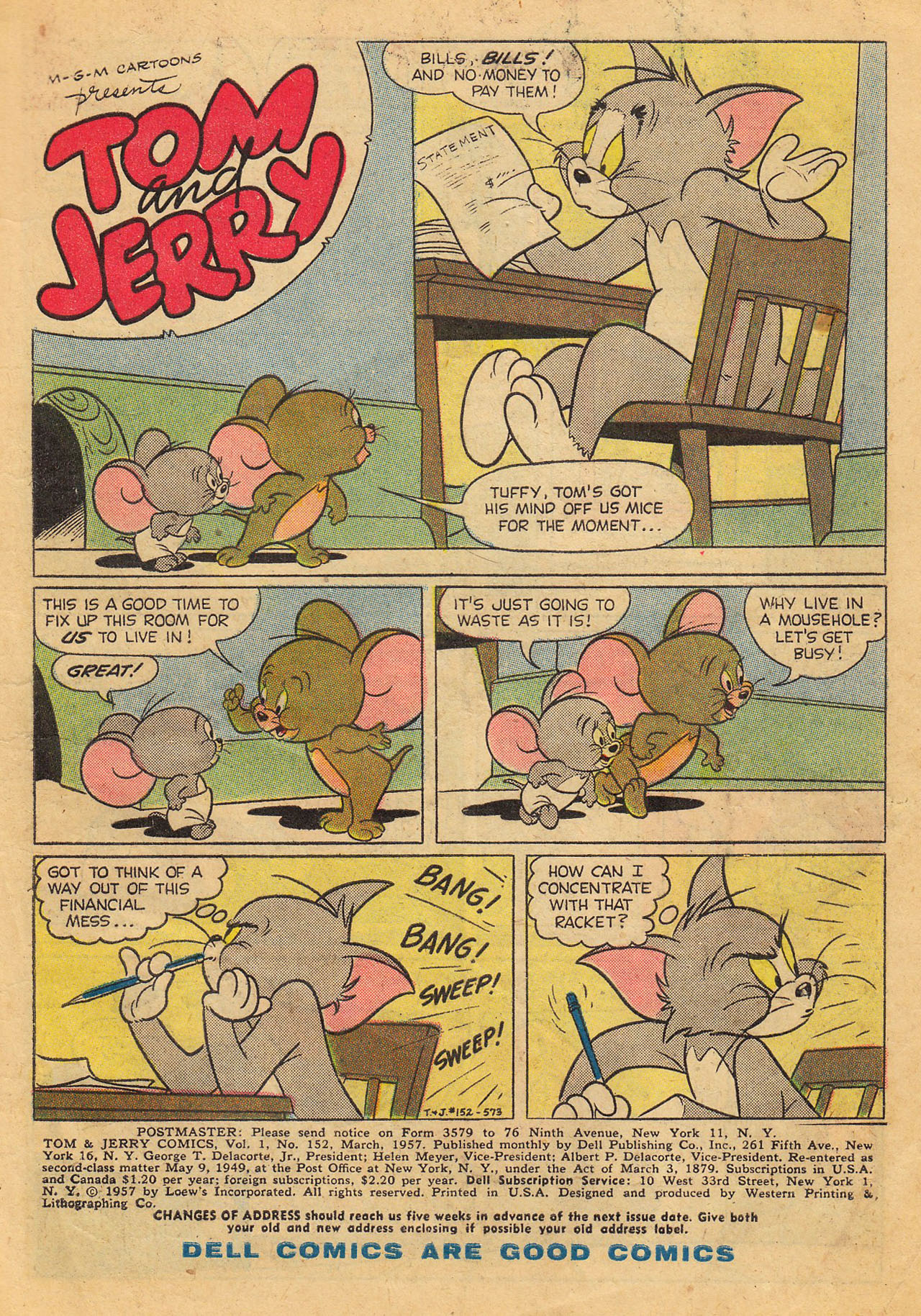 Read online Tom & Jerry Comics comic -  Issue #152 - 3
