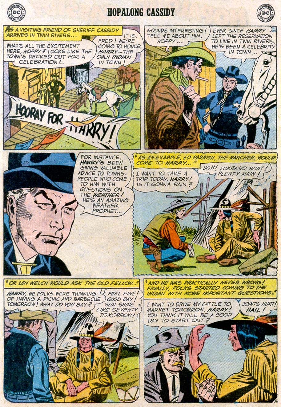 Read online Hopalong Cassidy comic -  Issue #129 - 4