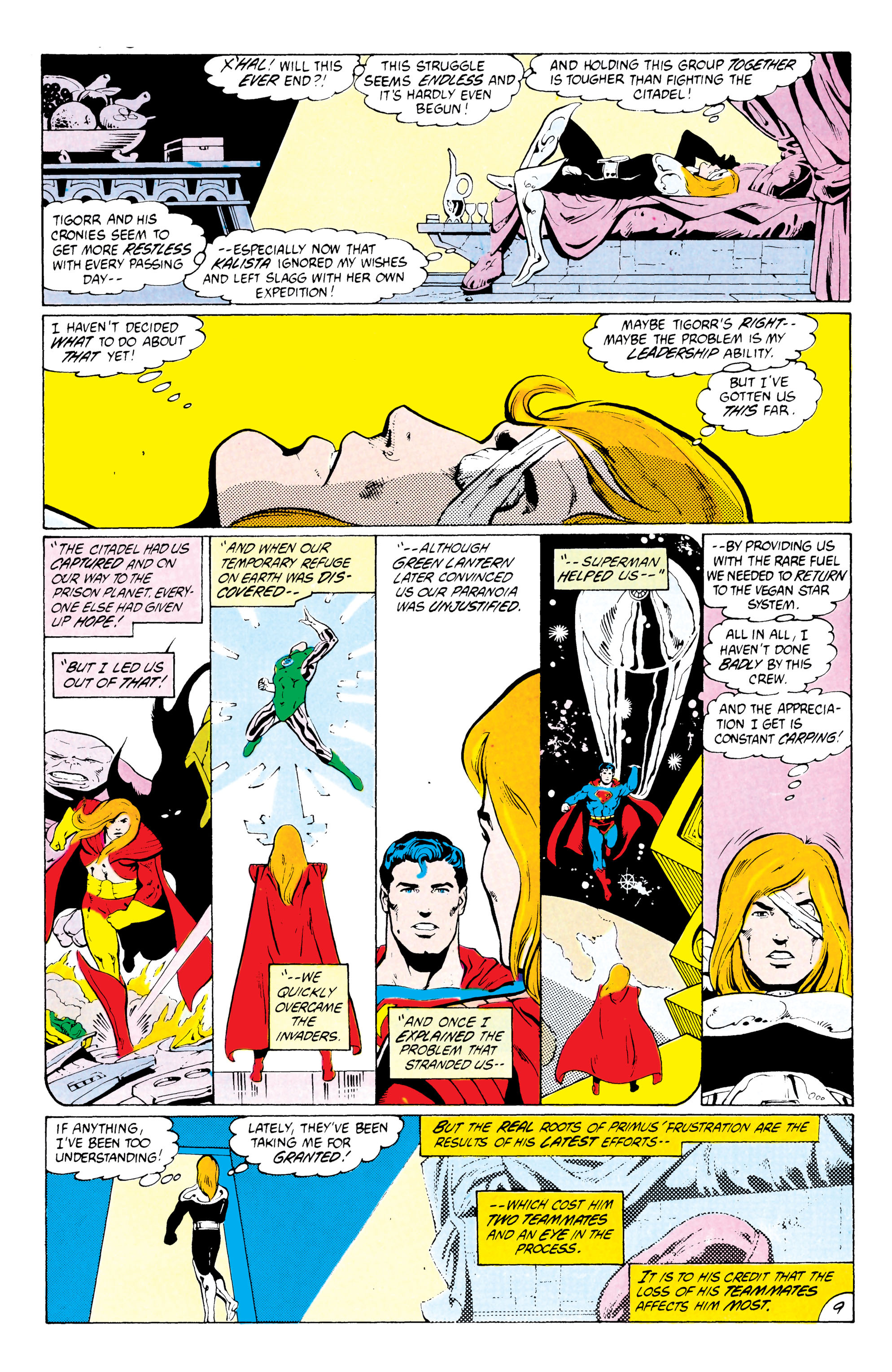Read online The Omega Men (1983) comic -  Issue #4 - 10