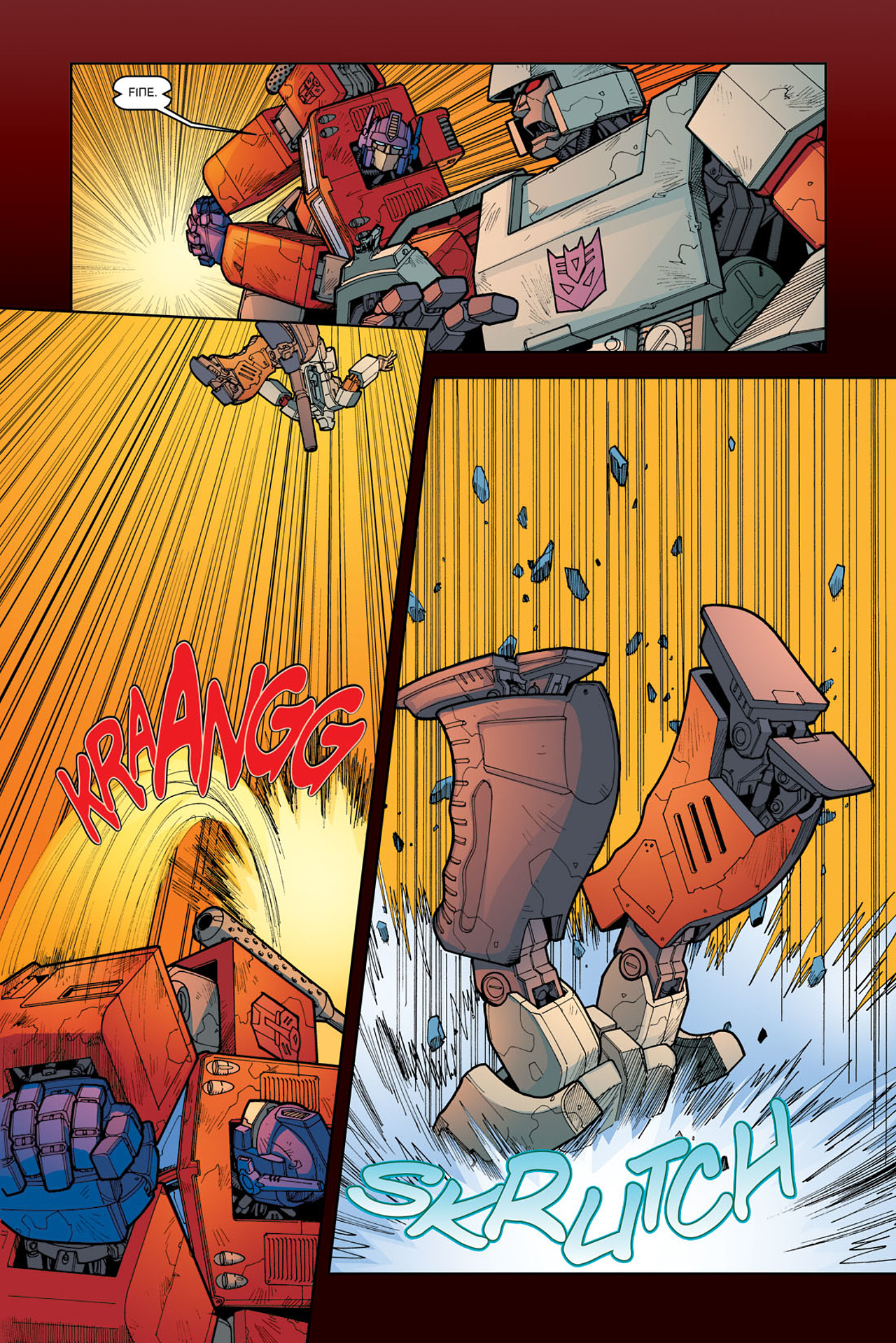 Read online The Transformers: Escalation comic -  Issue #5 - 11