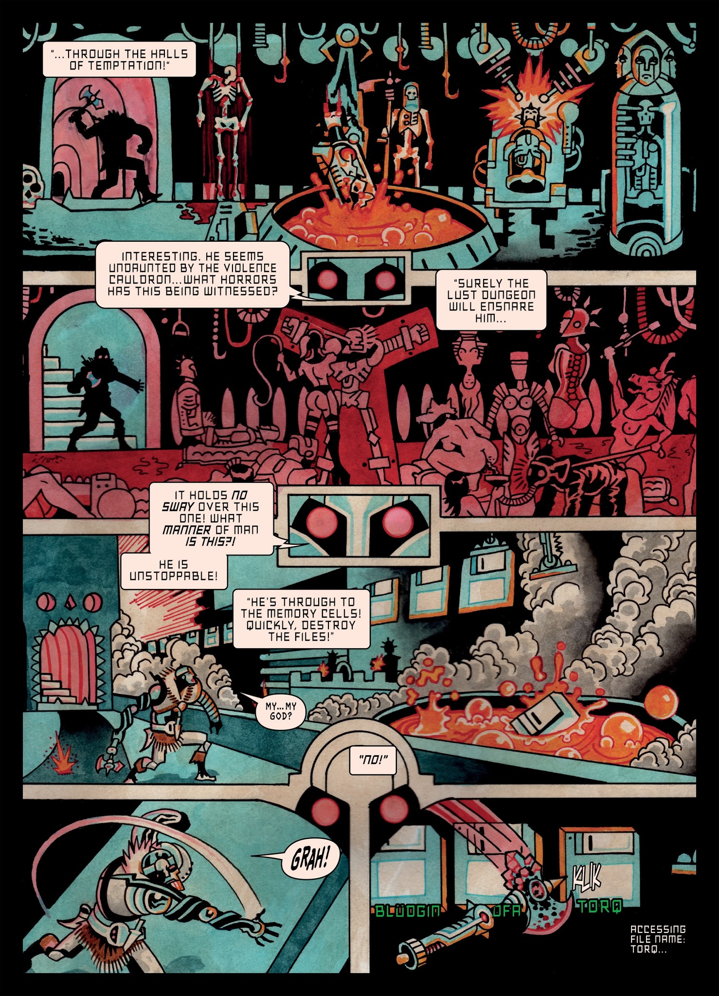 Read online Atomahawk comic -  Issue # Full - 19