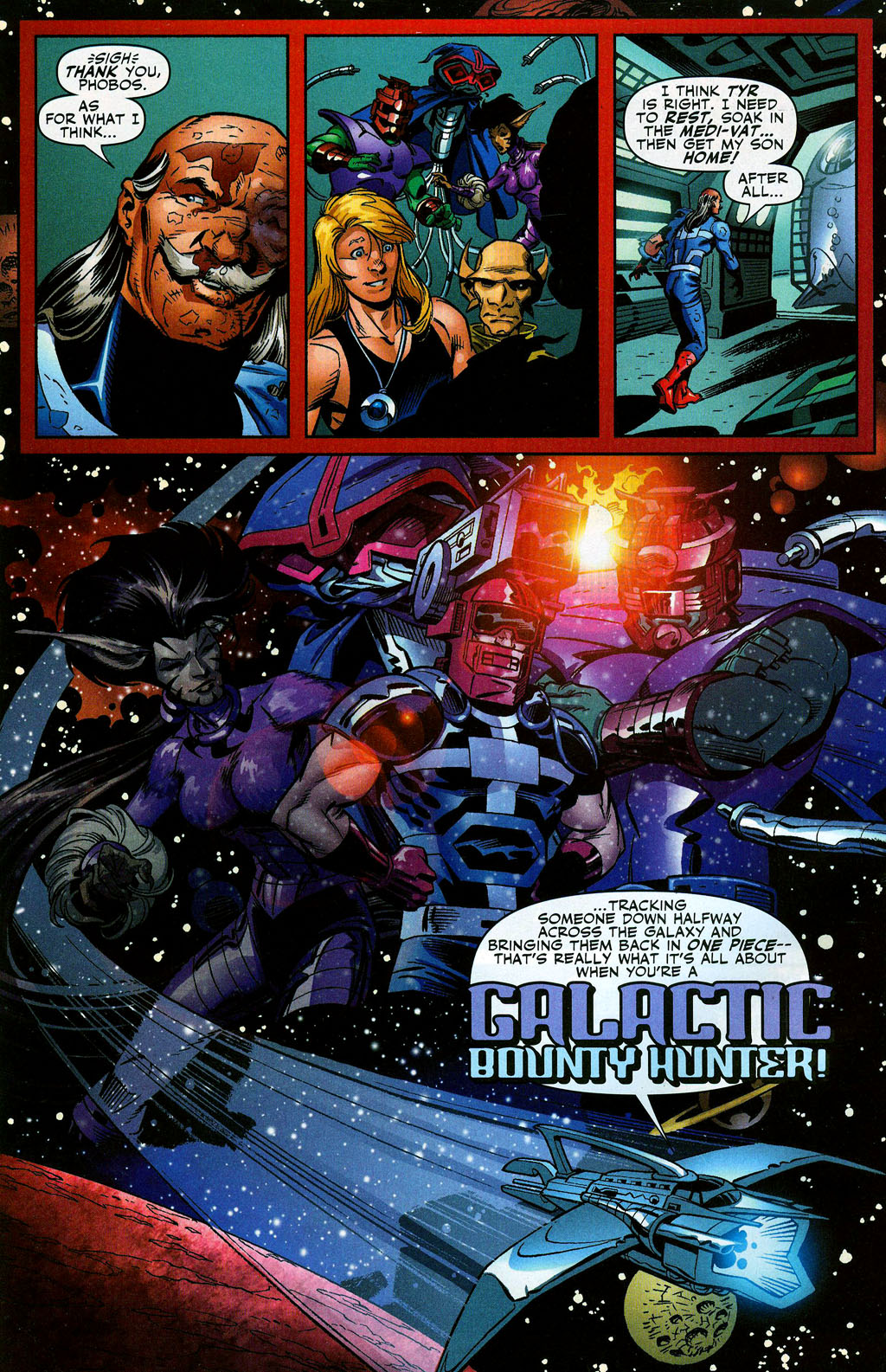Read online Jack Kirby's Galactic Bounty Hunters comic -  Issue #6 - 49
