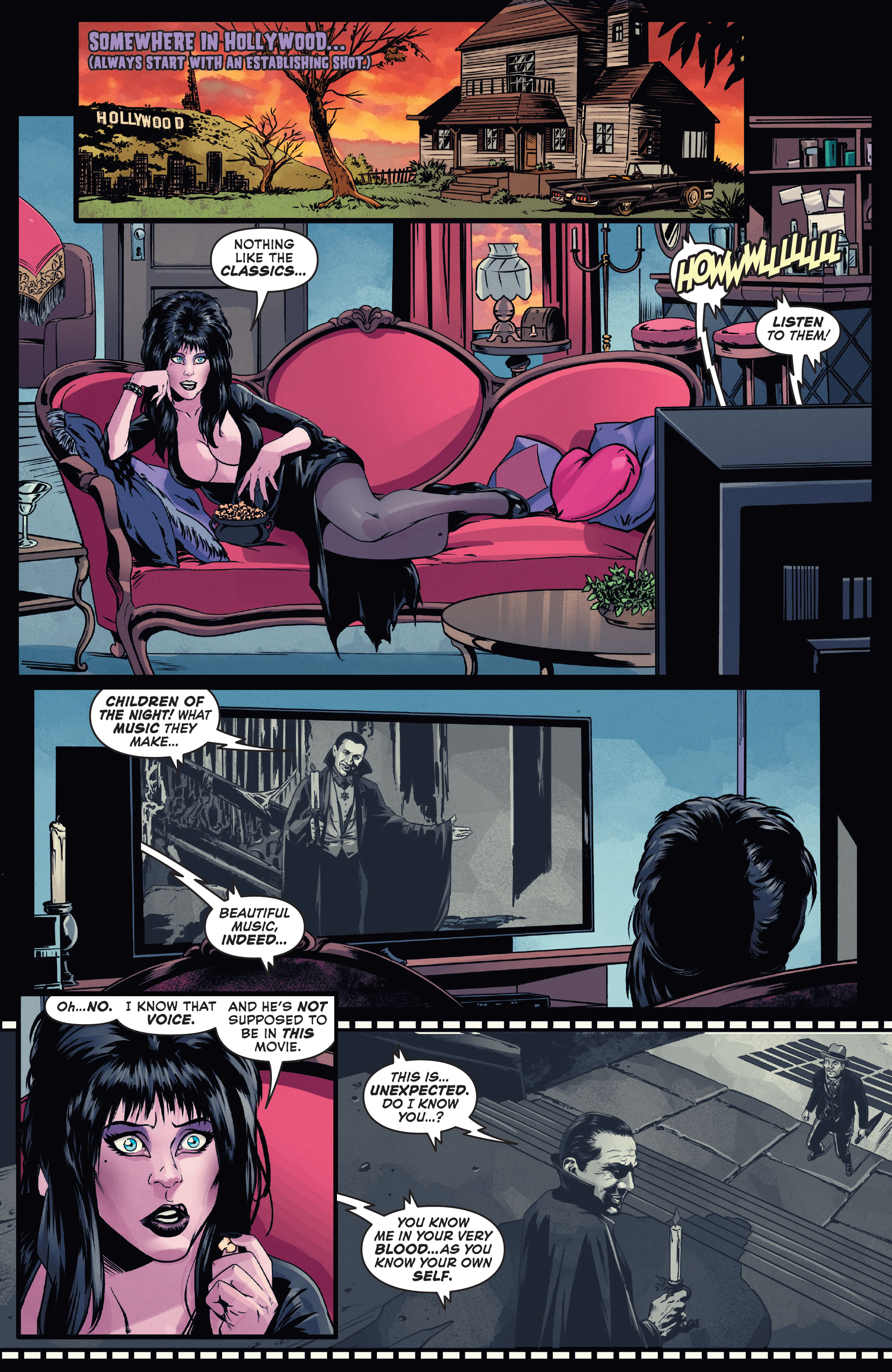 Read online Elvira in Monsterland comic -  Issue #1 - 6