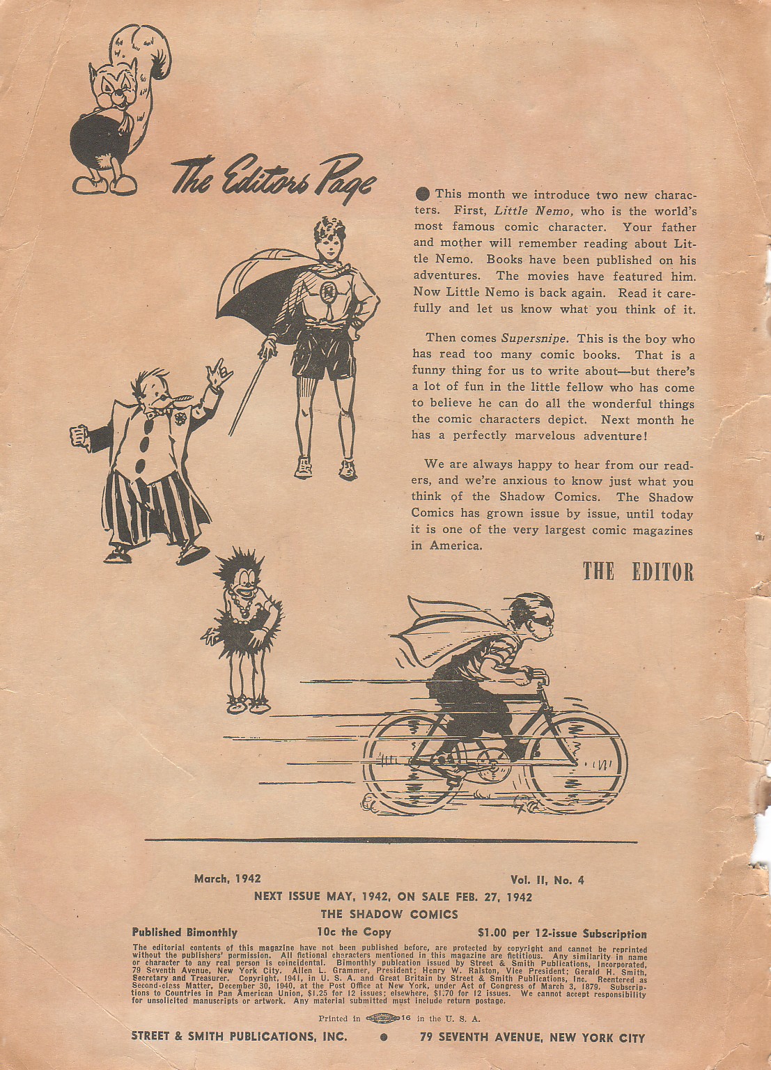 Read online Shadow Comics comic -  Issue #15 - 2