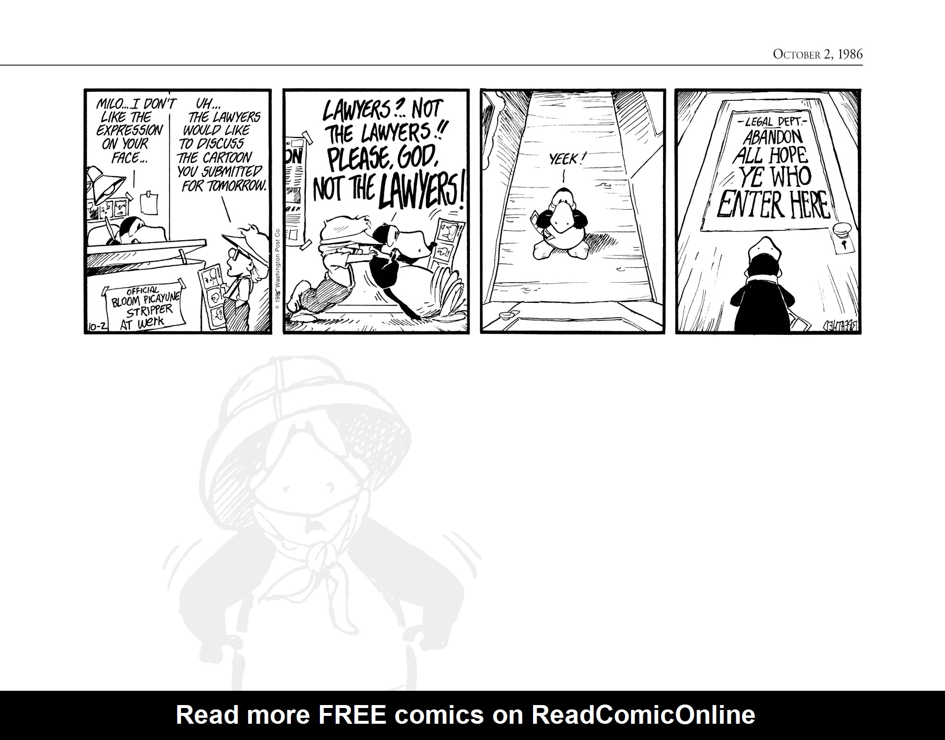 Read online The Bloom County Digital Library comic -  Issue # TPB 6 (Part 3) - 34