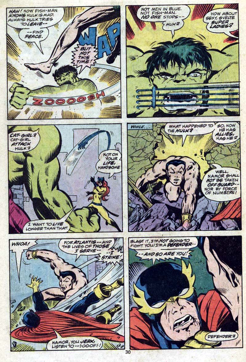 Read online The Defenders (1972) comic -  Issue #52 - 17