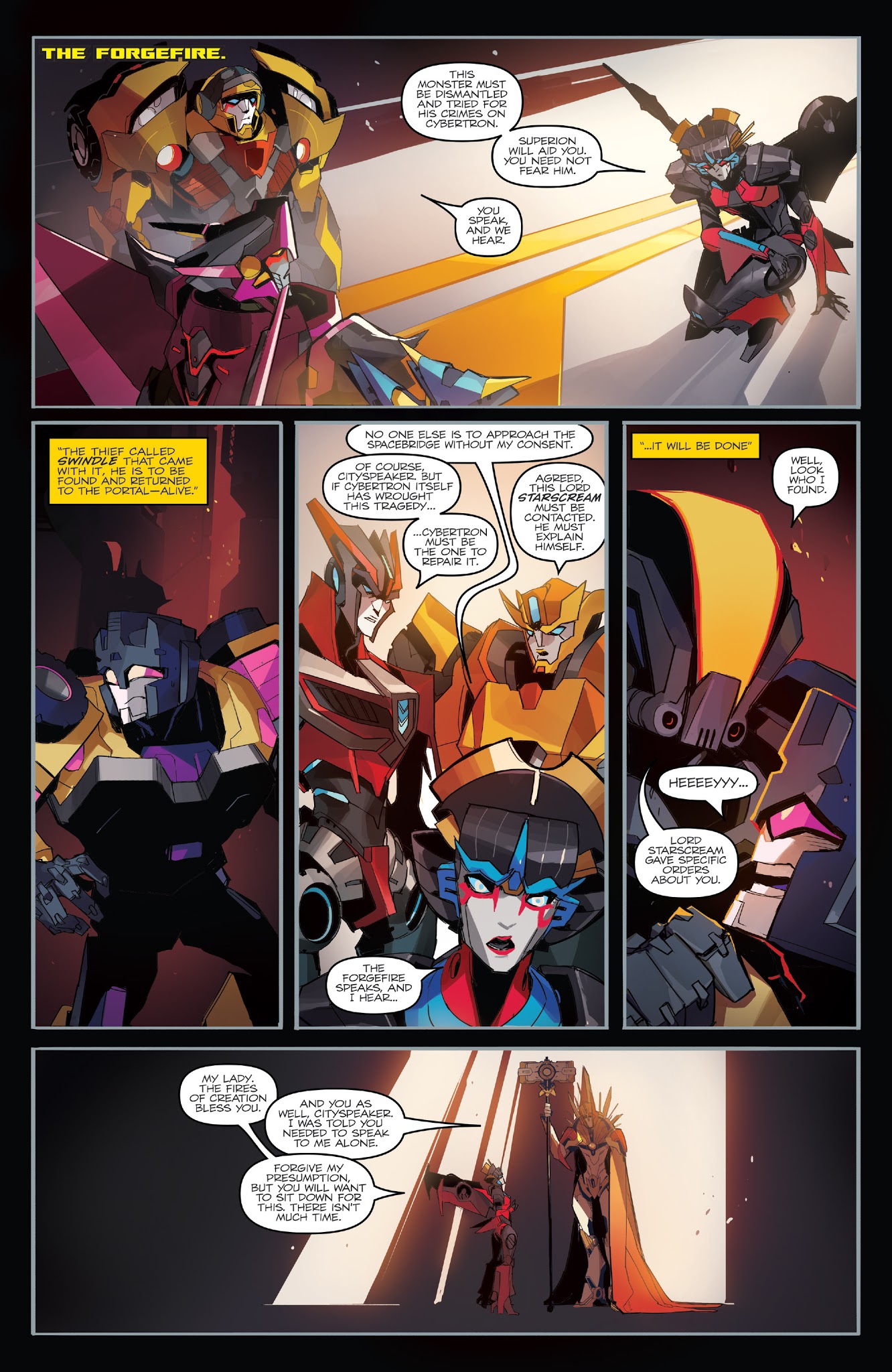 Read online The Transformers: Windblade (2018) comic -  Issue # TPB - 122