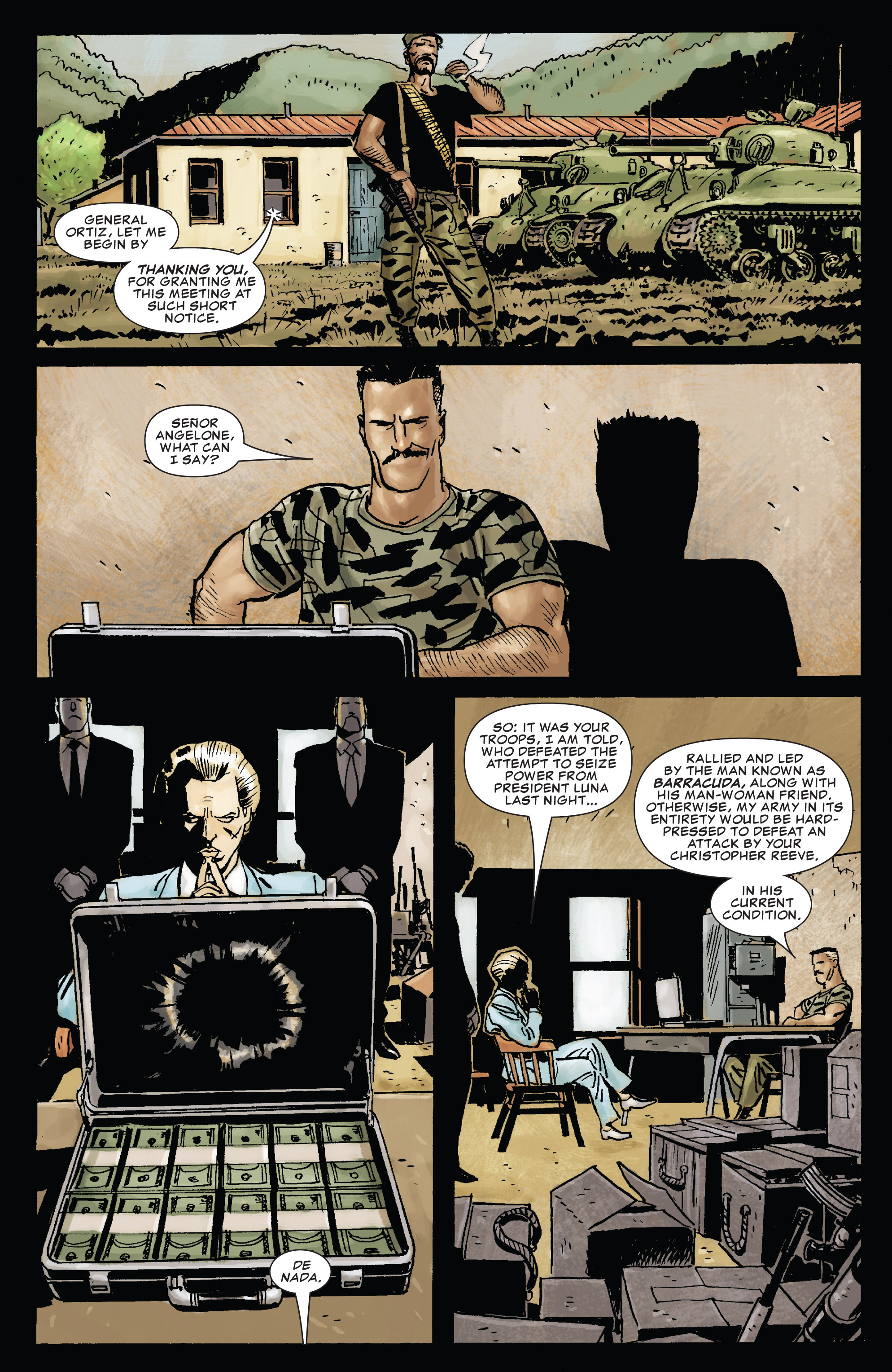 Read online Punisher MAX Presents: Barracuda comic -  Issue #4 - 8