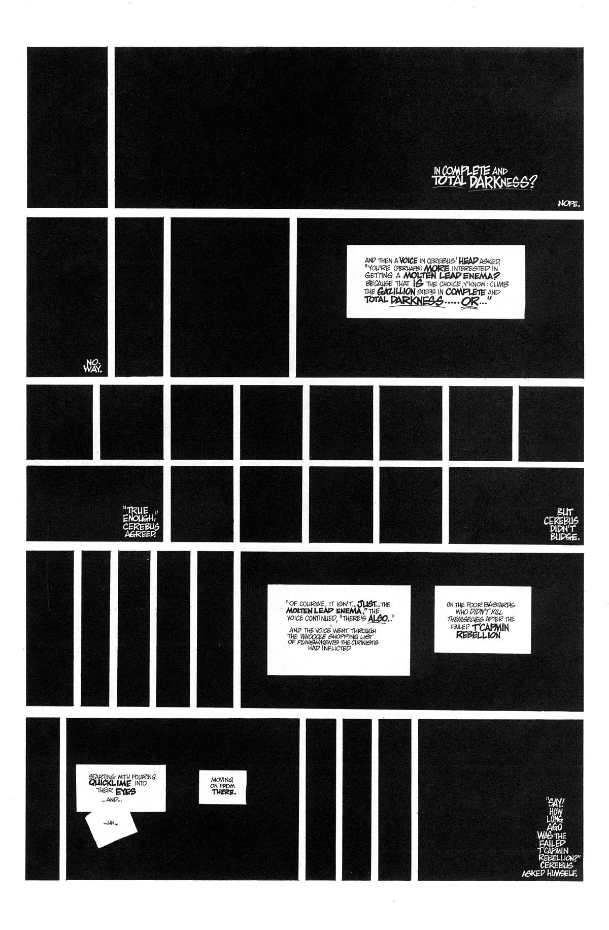 Read online Cerebus comic -  Issue #273 - 13