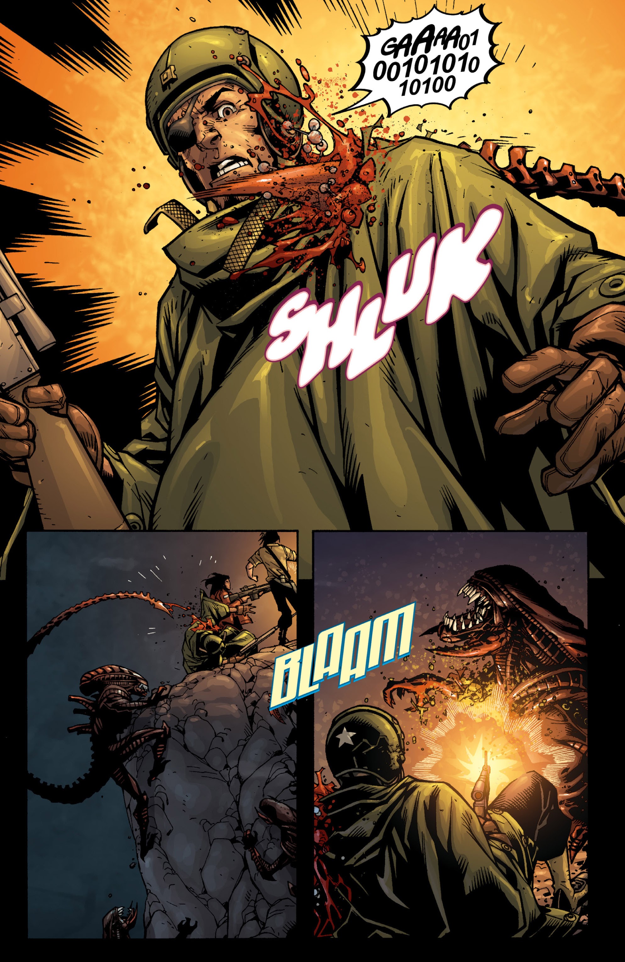 Read online Aliens: More Than Human comic -  Issue # TPB - 92
