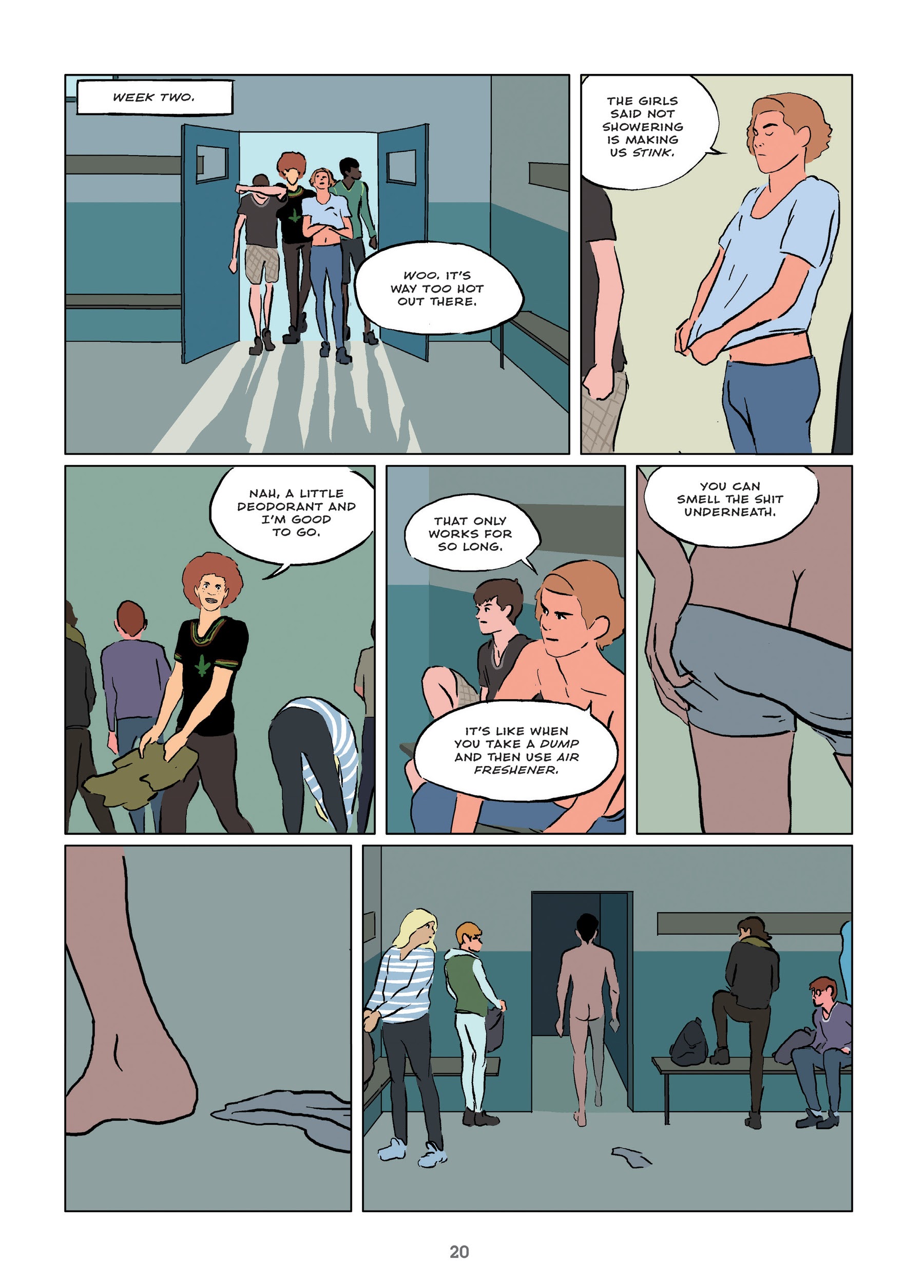 Read online The Locker Room comic -  Issue # TPB - 21
