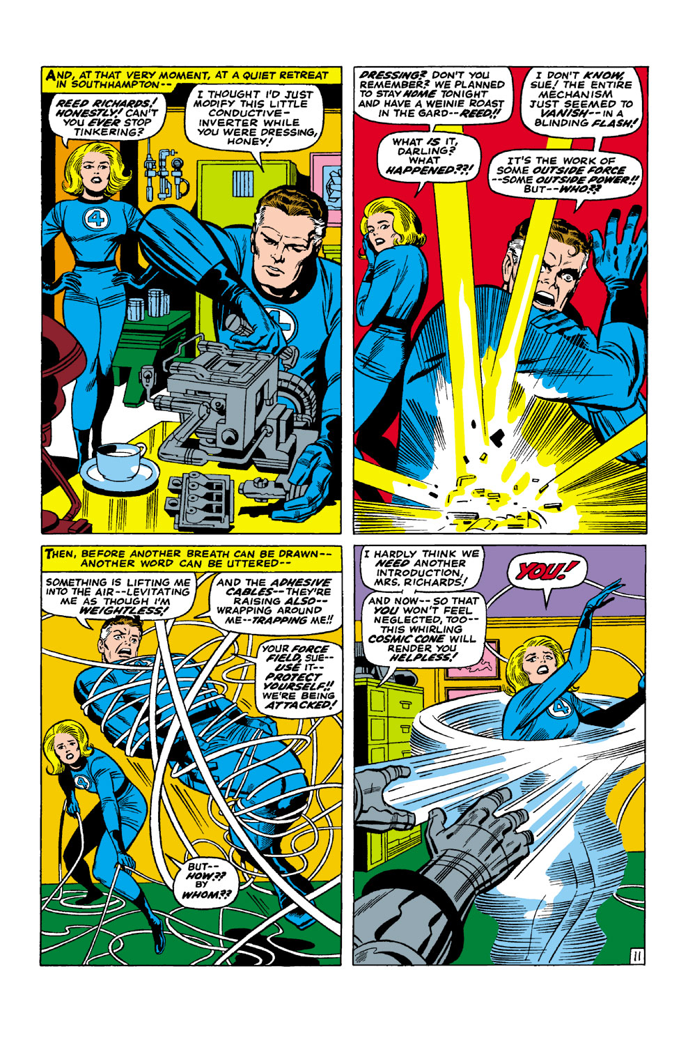 Read online Fantastic Four (1961) comic -  Issue #58 - 12