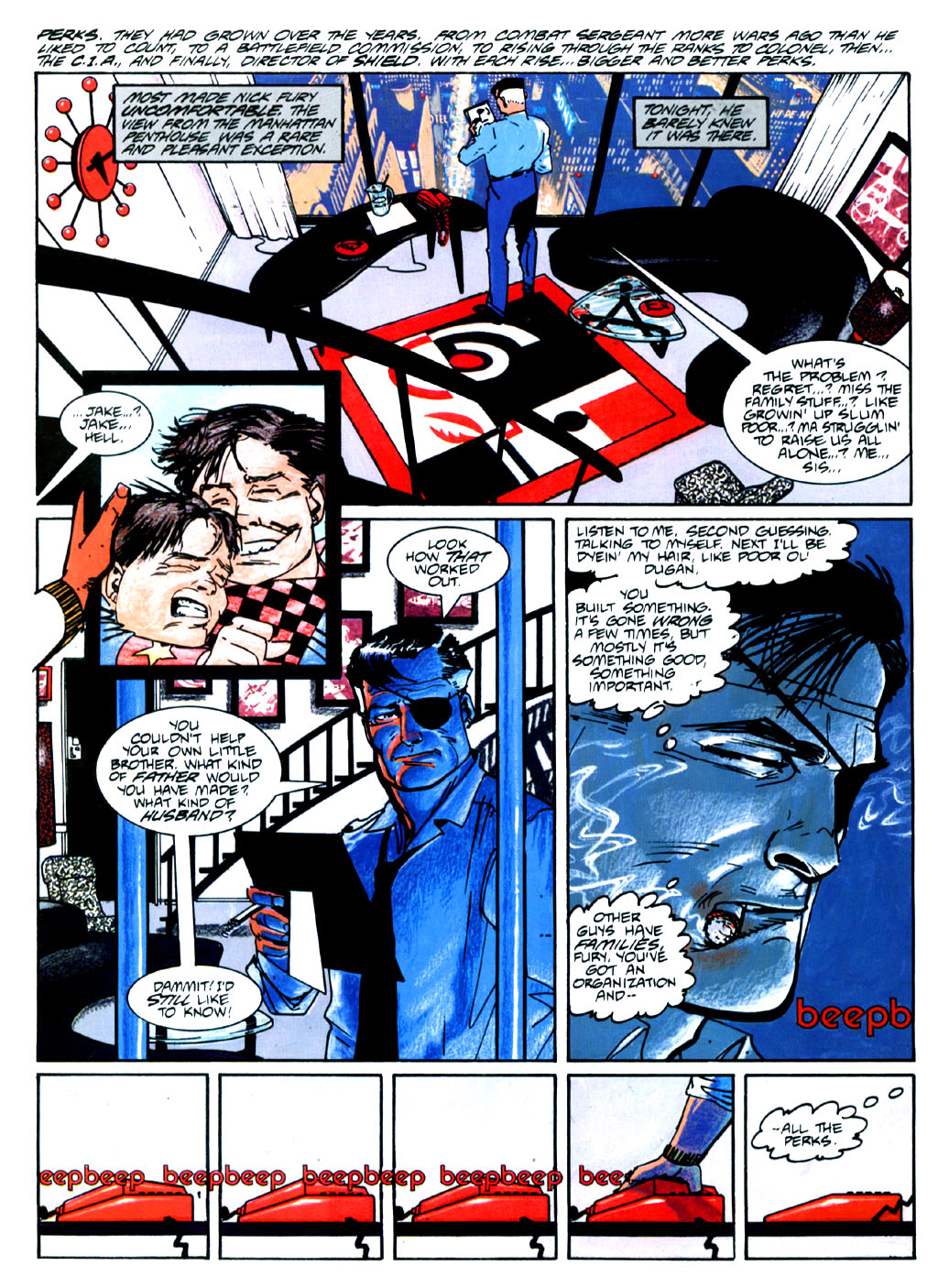 Read online Marvel Graphic Novel comic -  Issue #50 - Wolverine & Nick Fury - The Scorpio Connection - 13