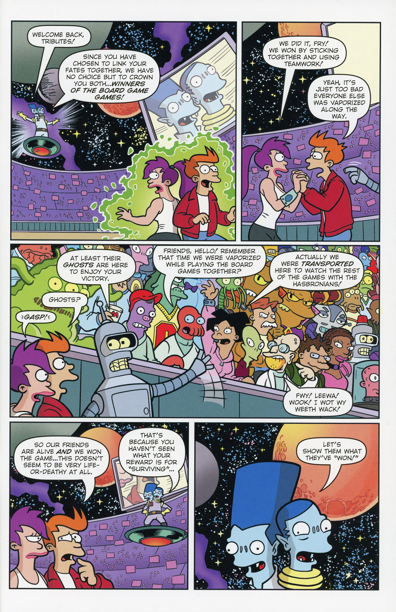 Read online Futurama Comics comic -  Issue #66 - 20