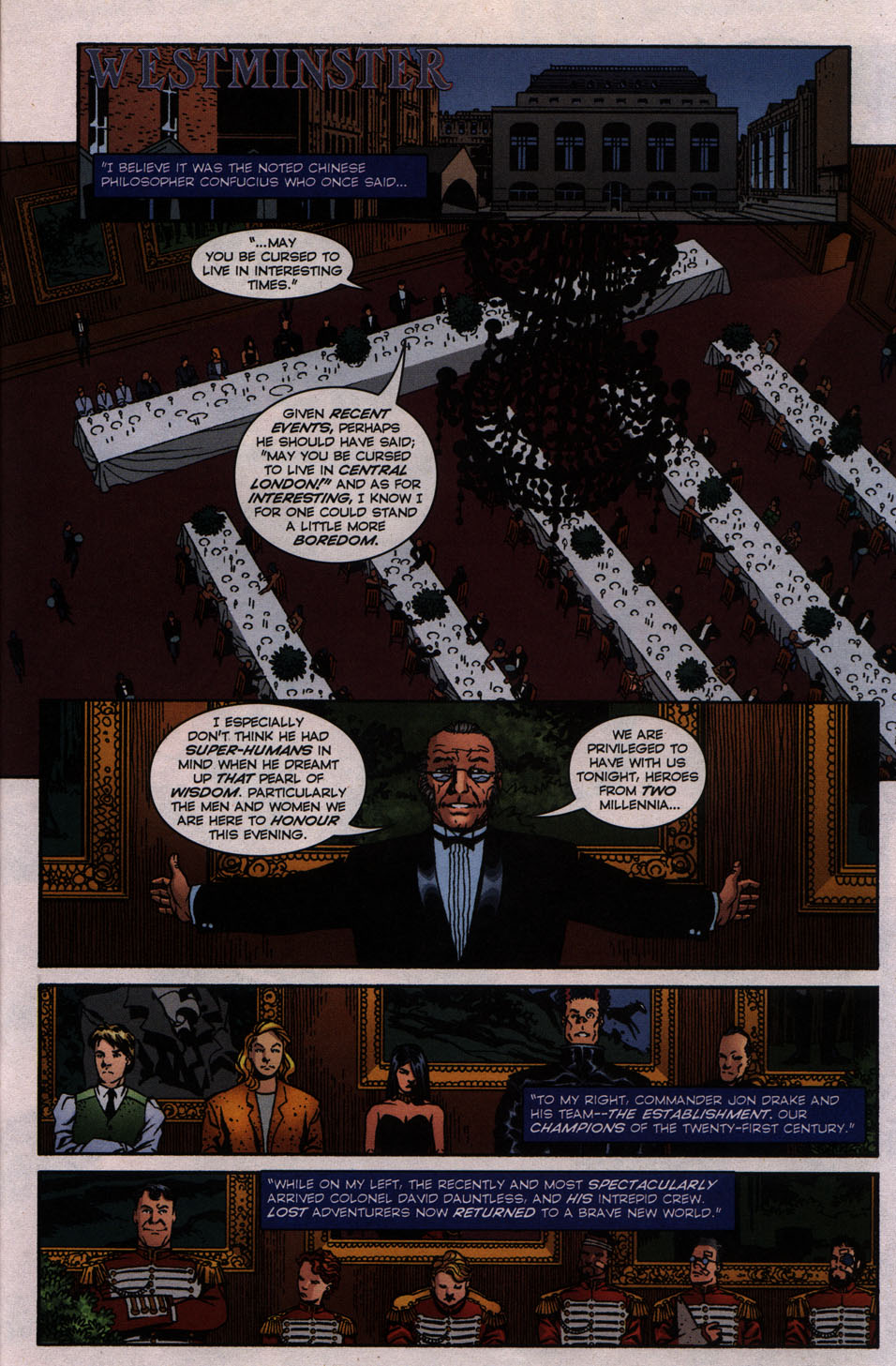 Read online The Establishment comic -  Issue #6 - 18