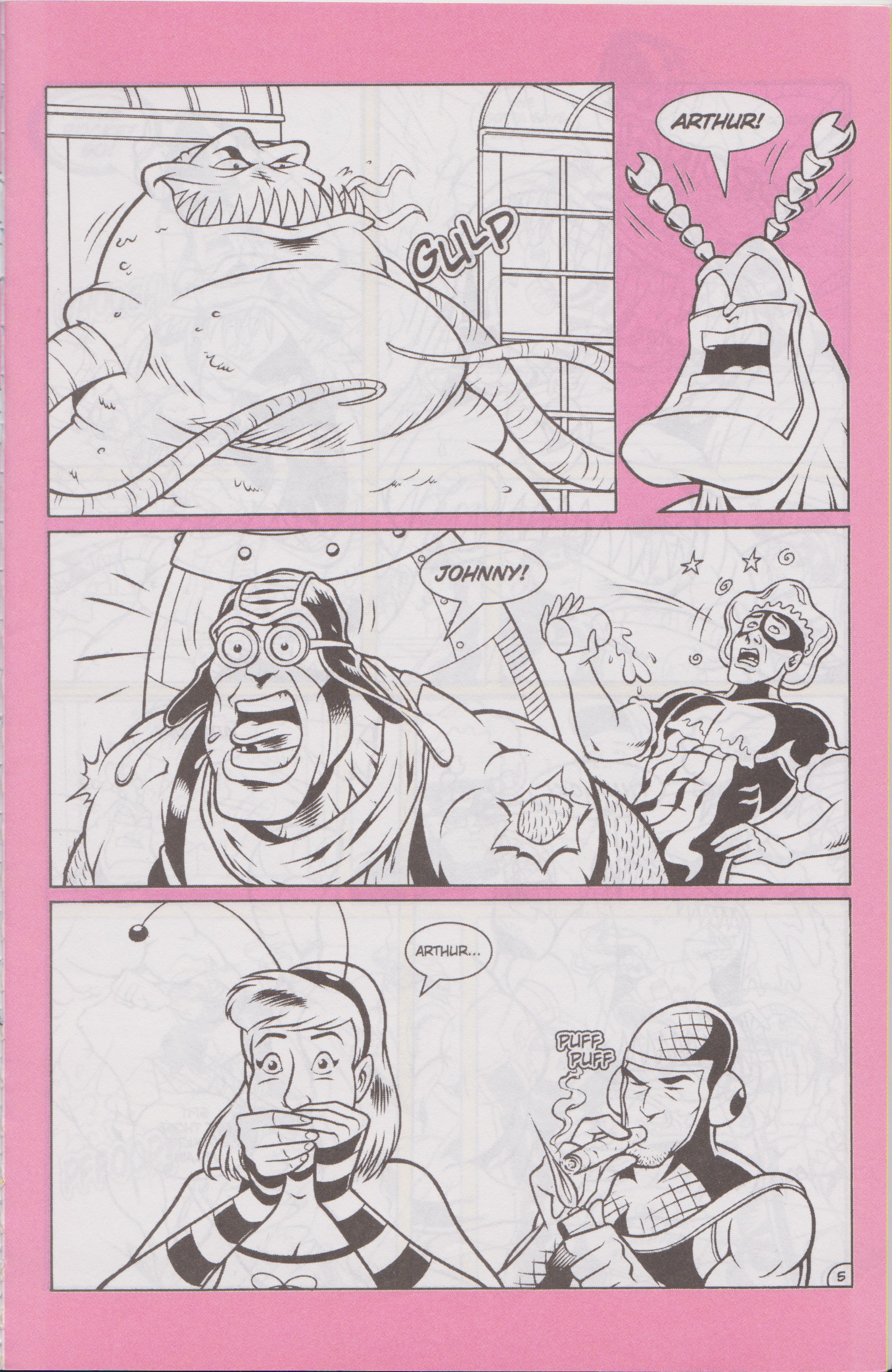 Read online The Tick Color comic -  Issue #1 - 7