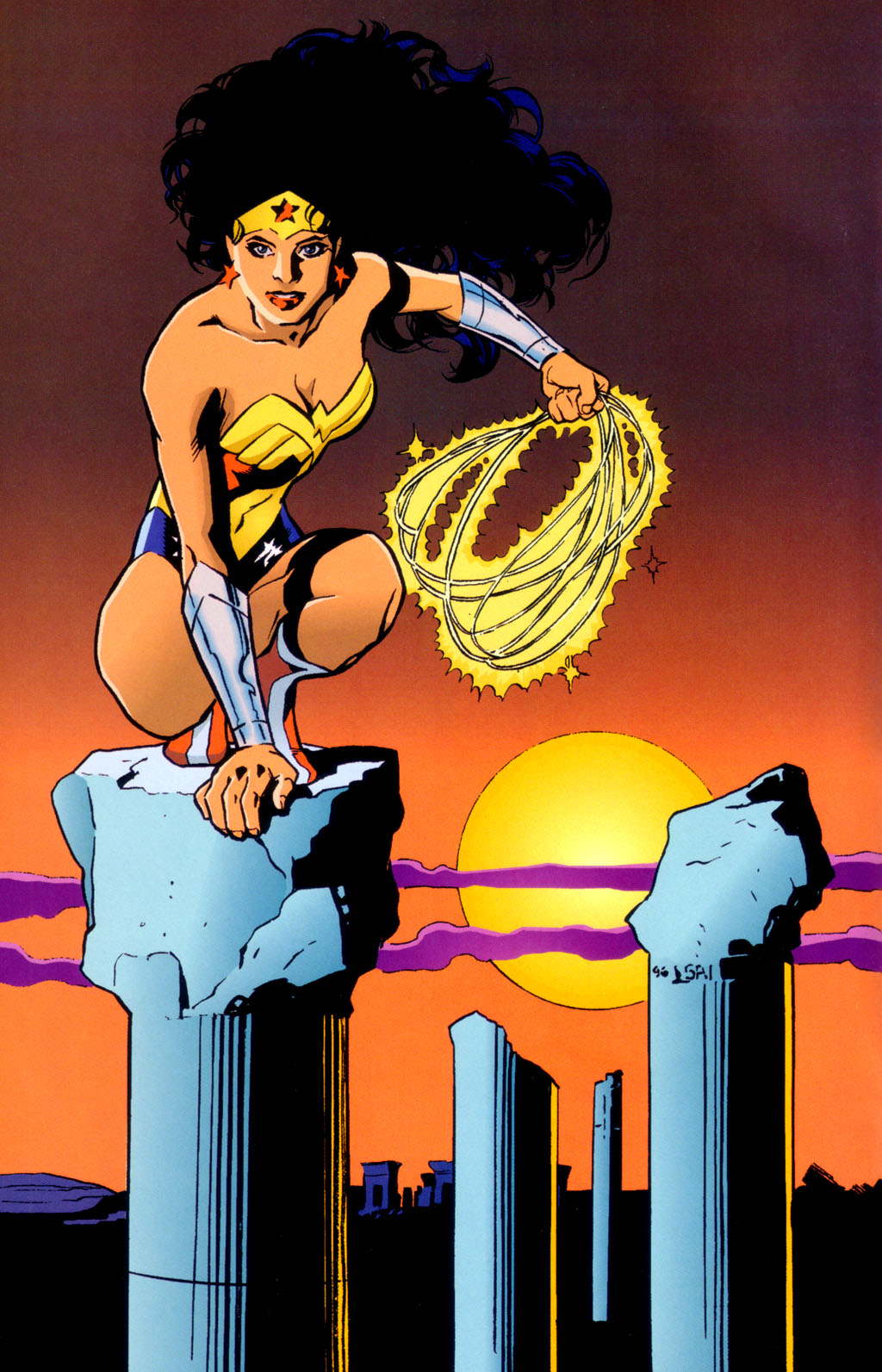 Read online Wonder Woman Gallery comic -  Issue # Full - 5