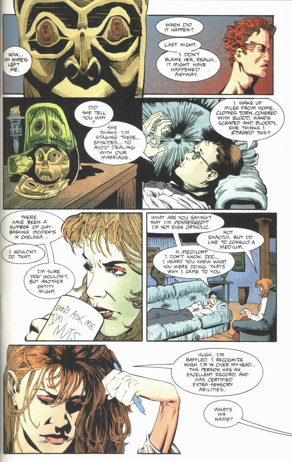 Read online Deadman: Exorcism comic -  Issue #1 - 17
