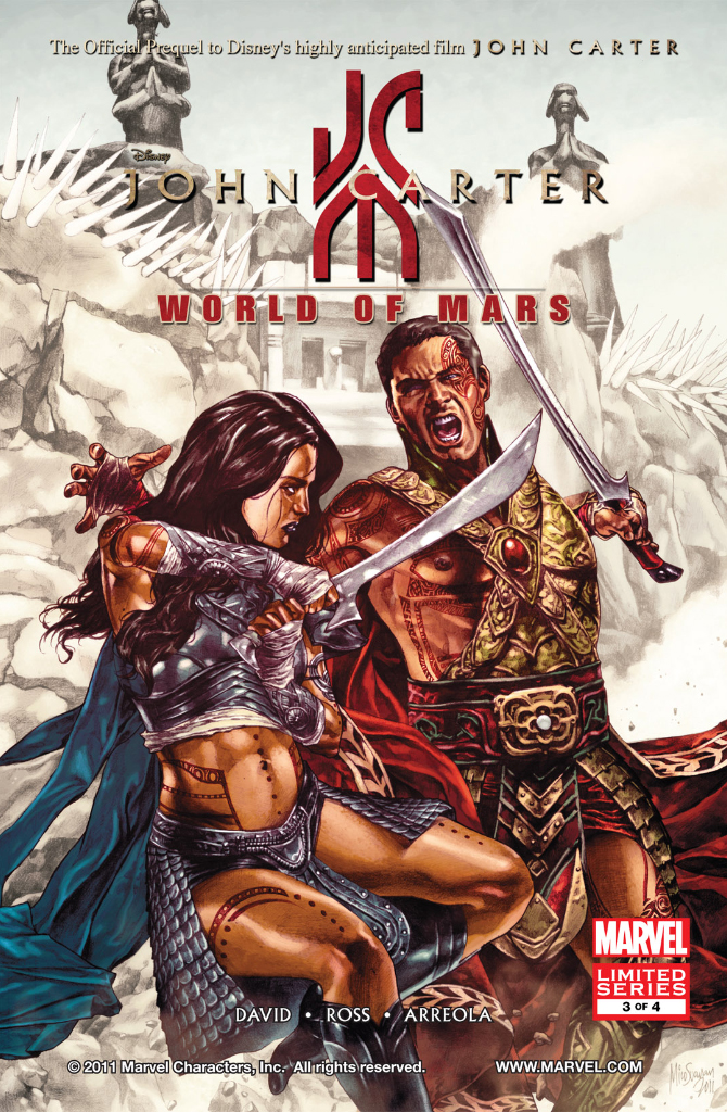 Read online John Carter: The World of Mars comic -  Issue #3 - 1