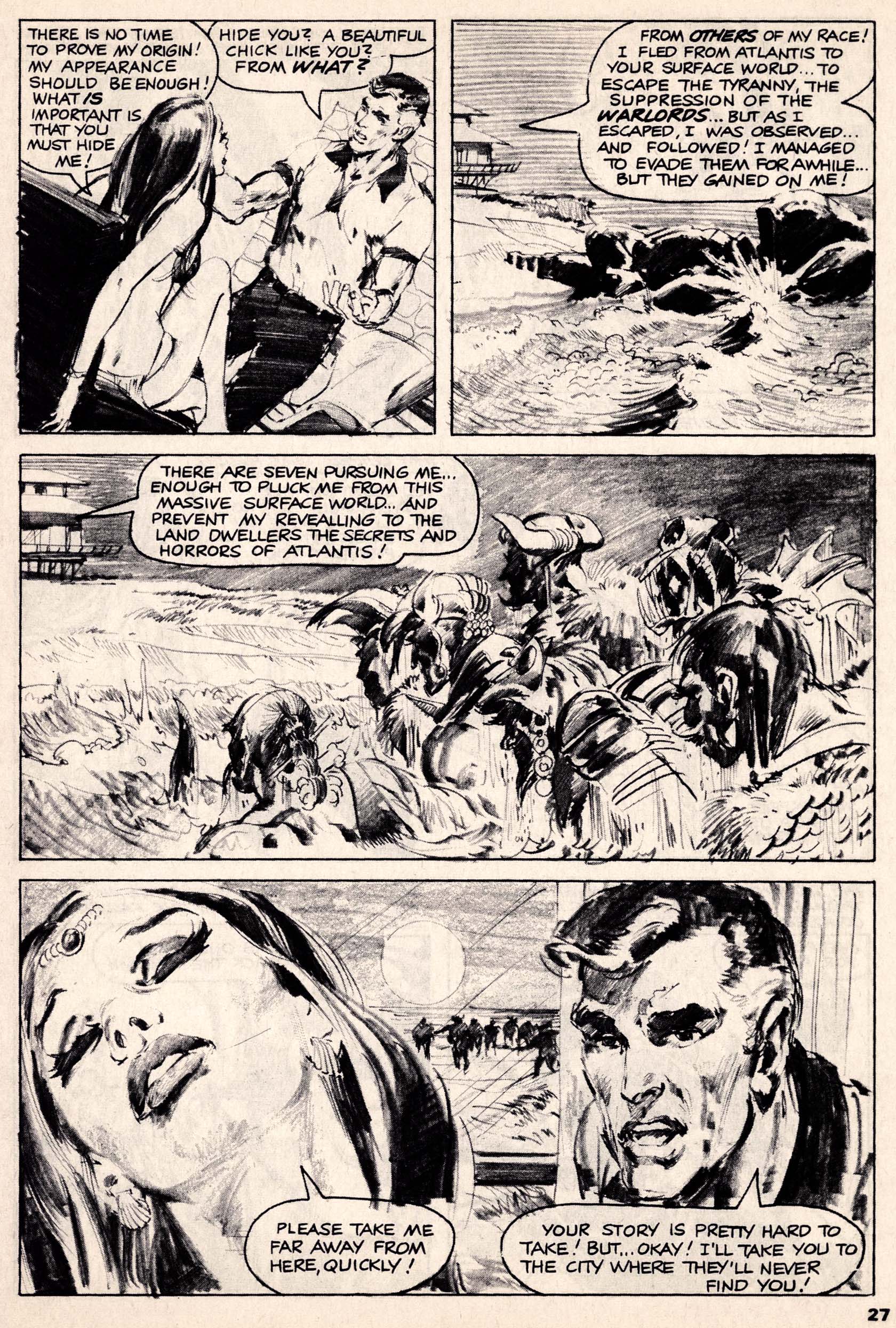 Read online Vampirella (1969) comic -  Issue # Annual 1972 - 27