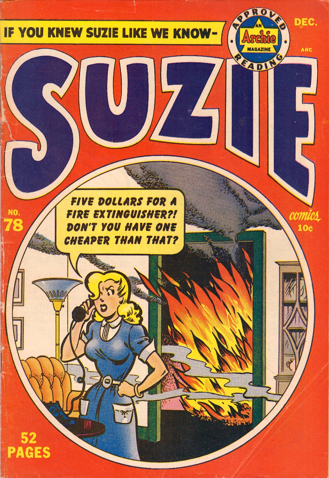 Read online Suzie Comics comic -  Issue #78 - 1